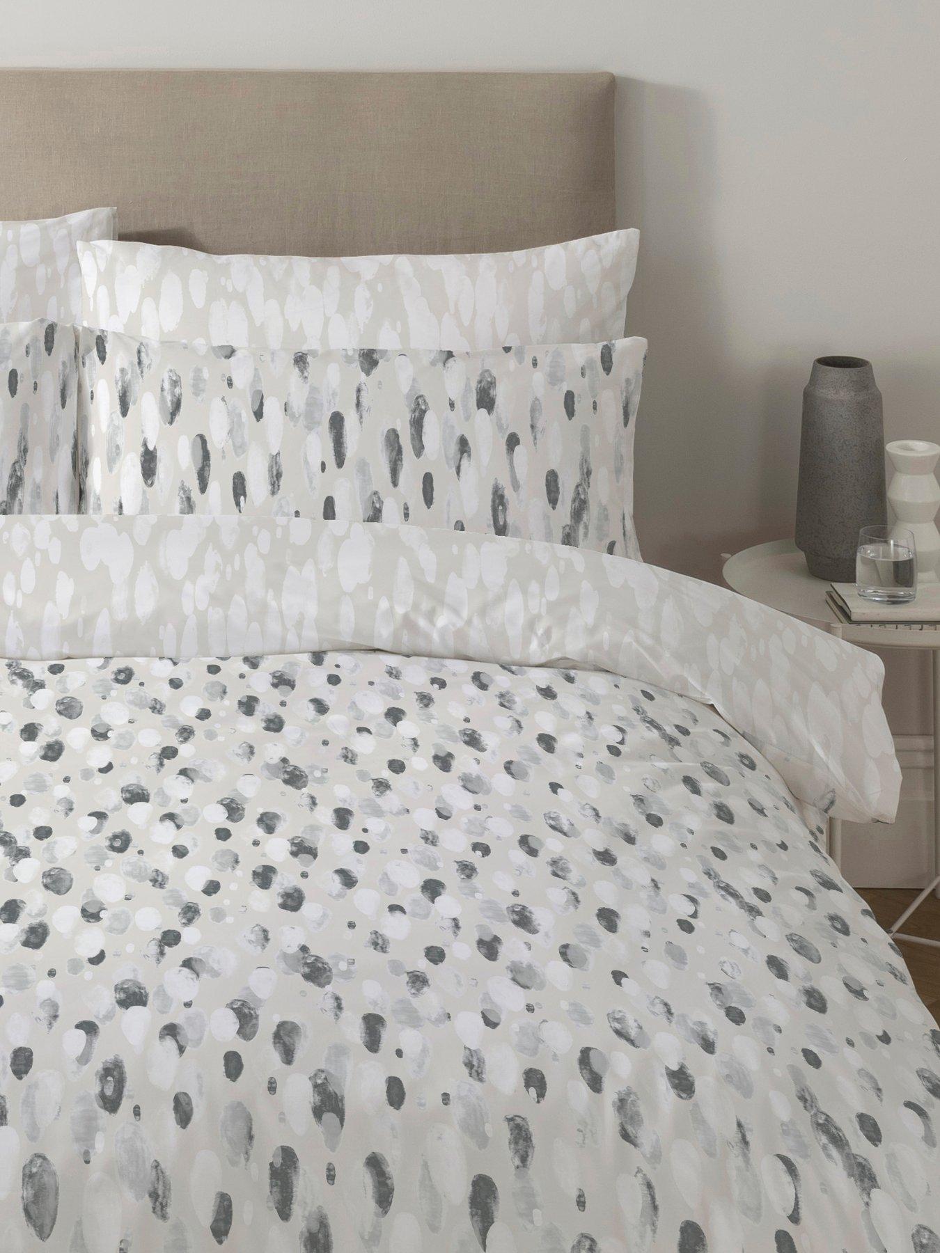 Image 3 of 3 of Copenhagen Home Rayne Duvet Cover Set - Charcoal