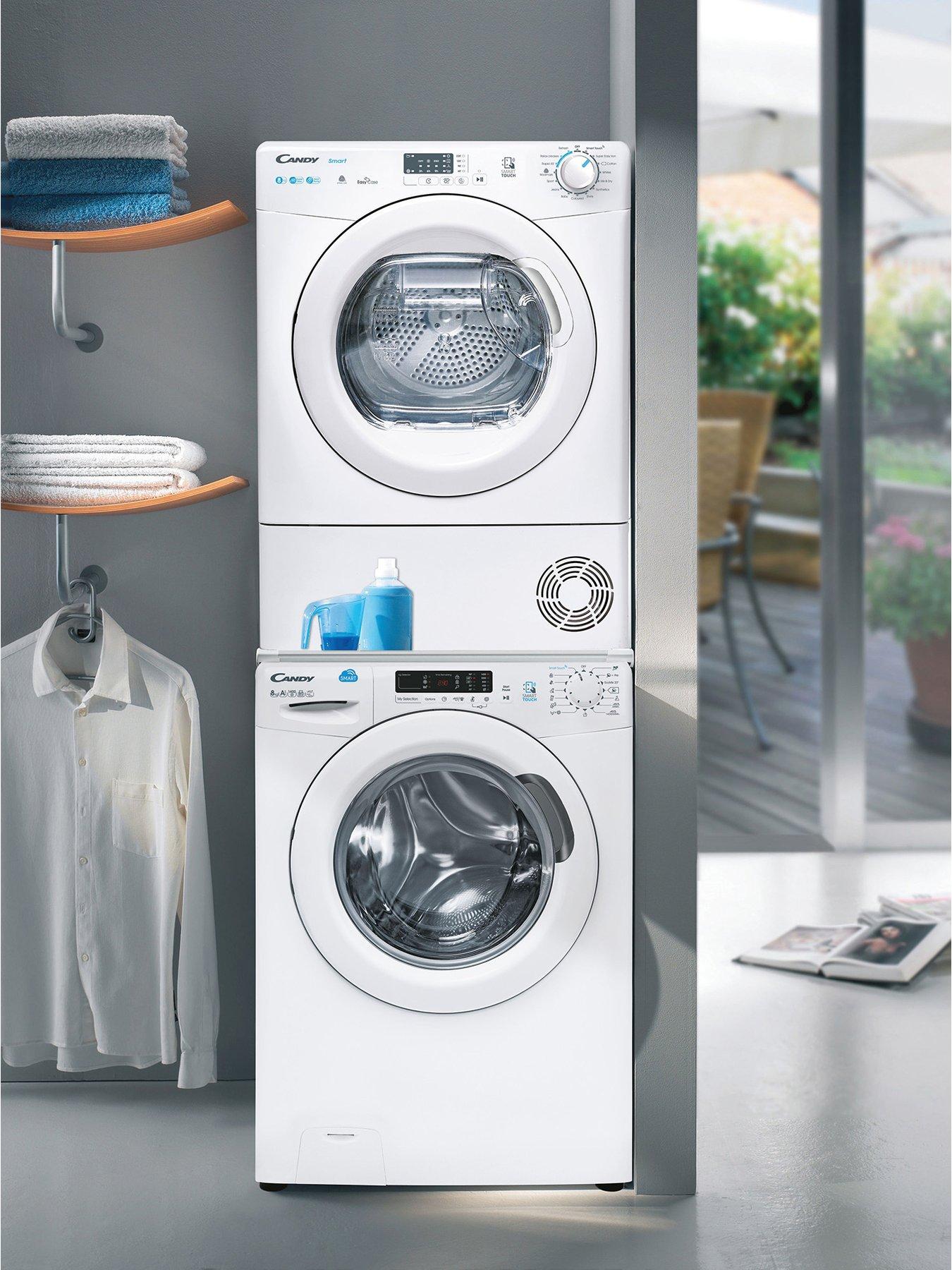  image of candy-smart-cseh8a2le-8kg-heat-pump-tumble-dryer-a-rated-white