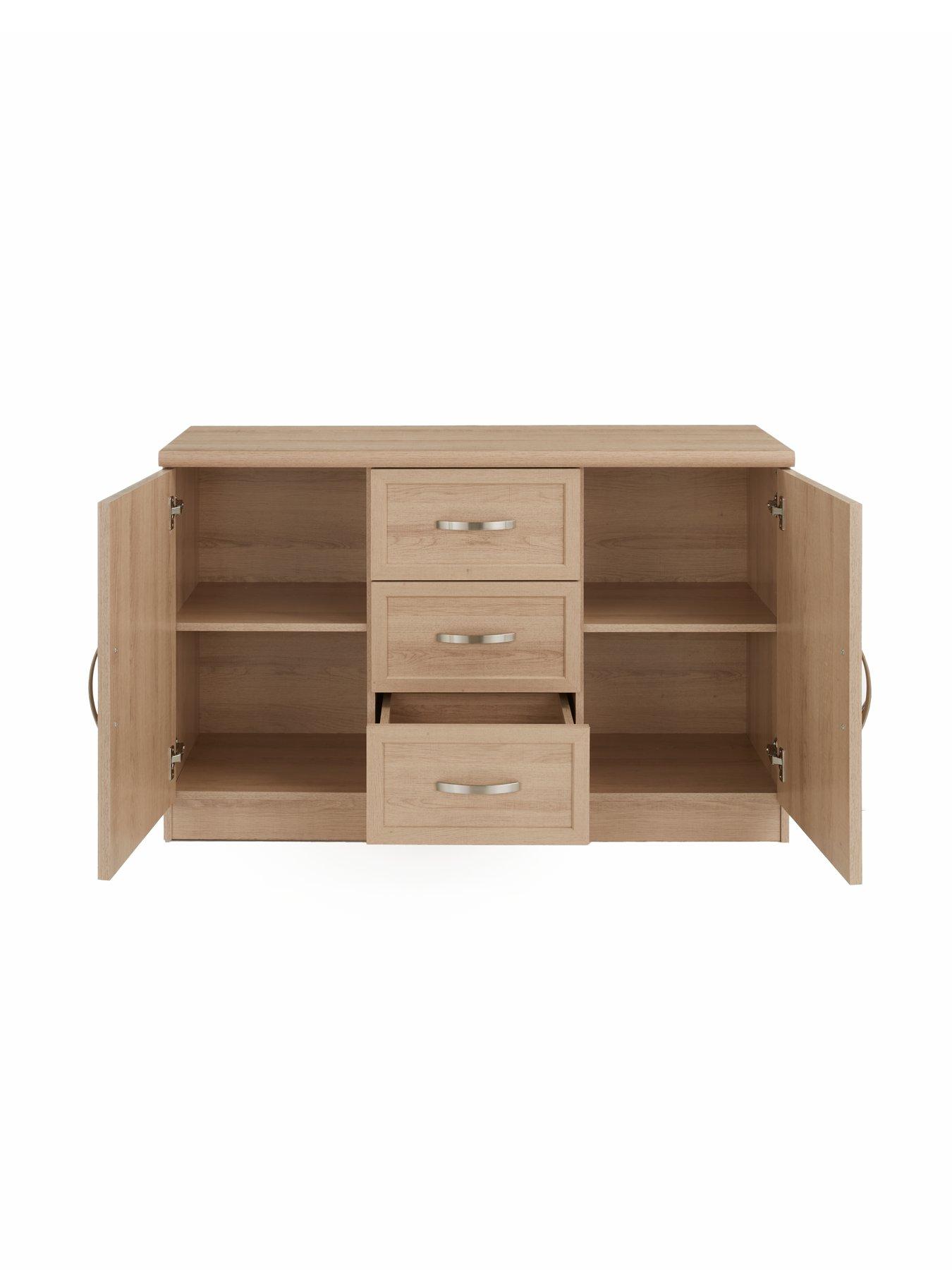 Image 4 of 6 of The Very Collection Camberley Sideboard - Oak Effect