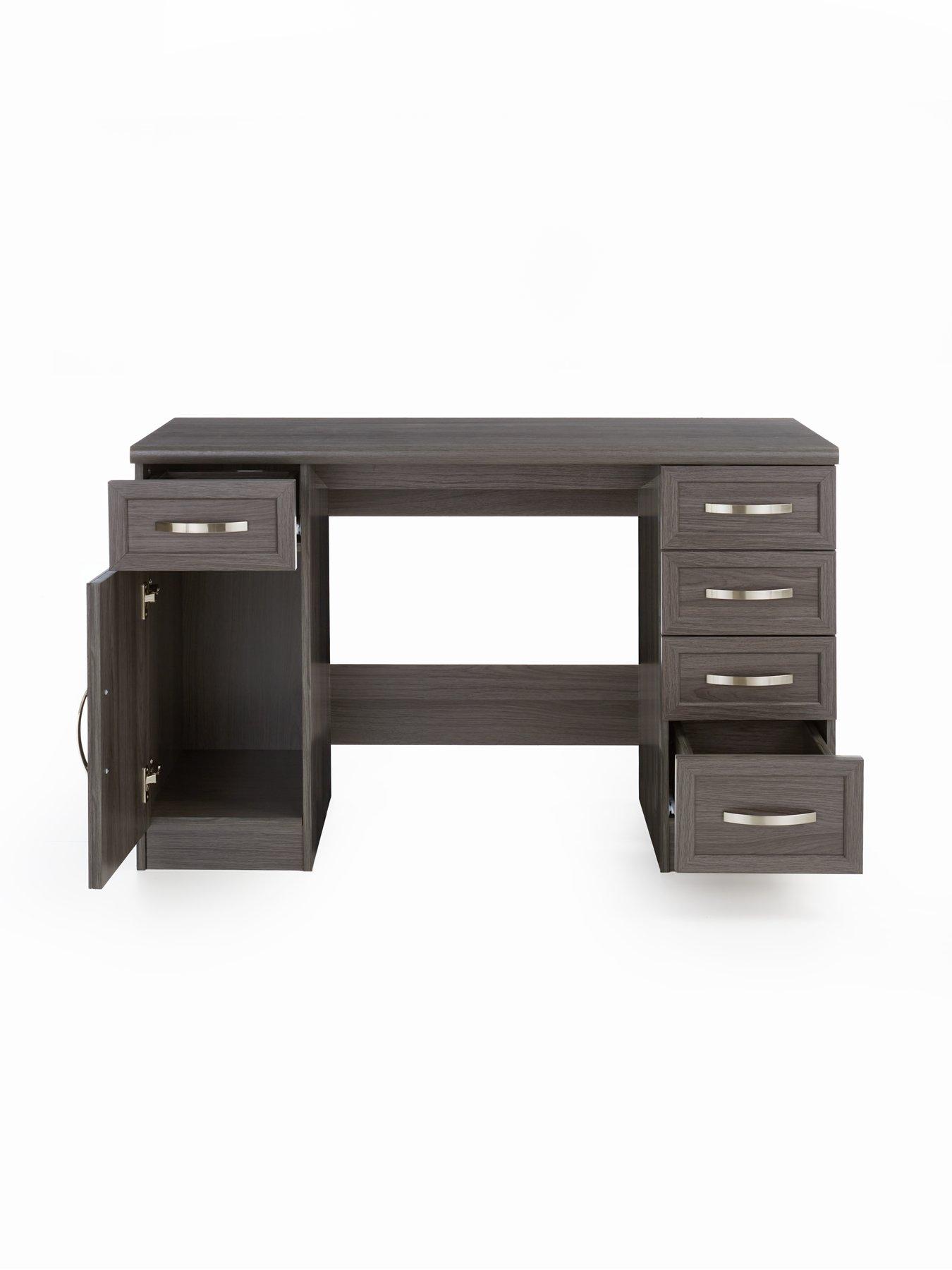  image of very-home-camberley-desk-dark-oak-effect