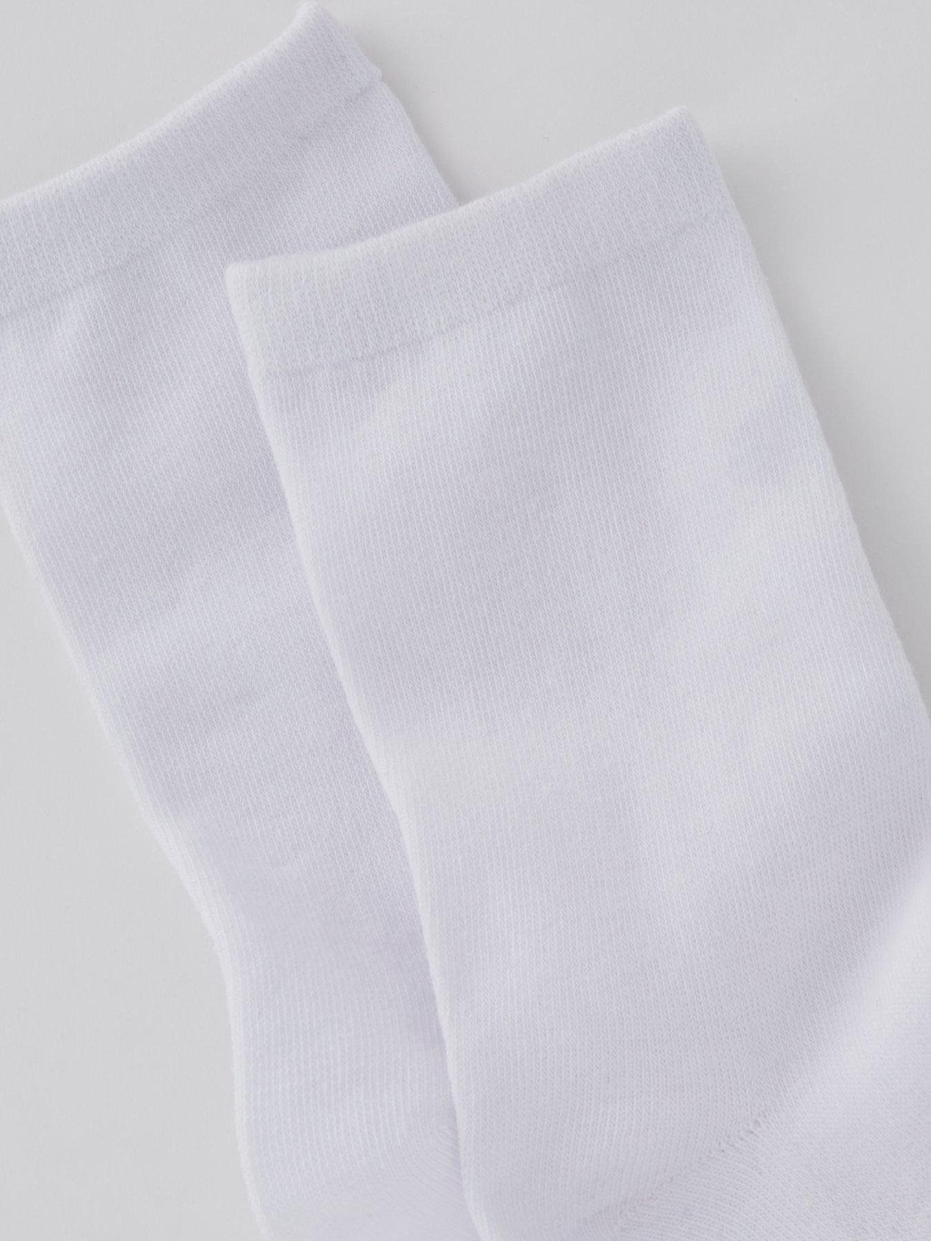 Image 3 of 3 of The Very Collection Womens 3 Pack Stretch Ankle Socks - White