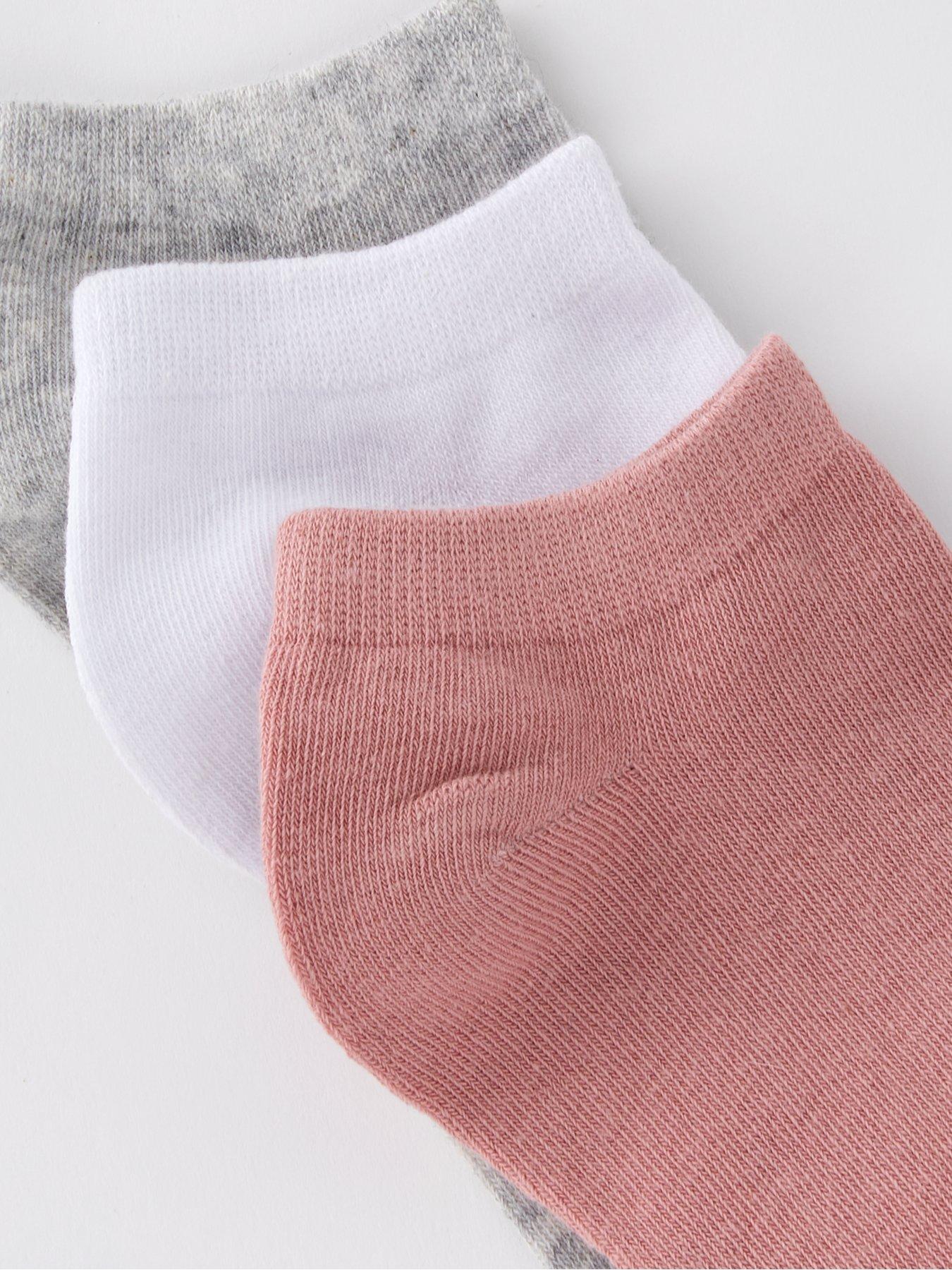 Image 4 of 4 of The Very Collection Trainer Liner Socks (3 Pack) - Multi
