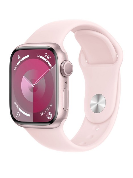 apple-watch-series-9-gps-41mm-pink-aluminium-case-with-light-pink-sport-band