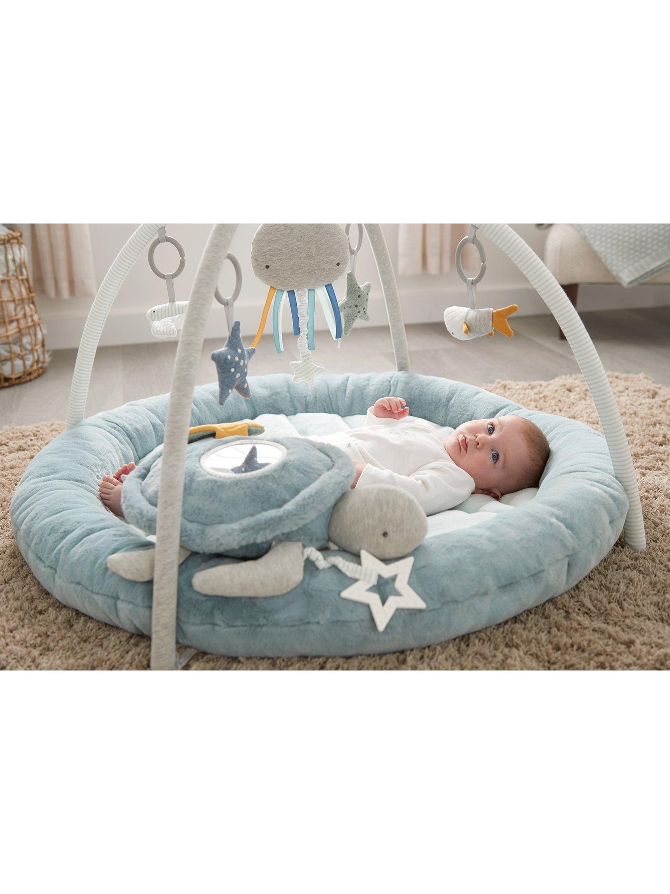 undefined Welcome to the World Playmat- Blue