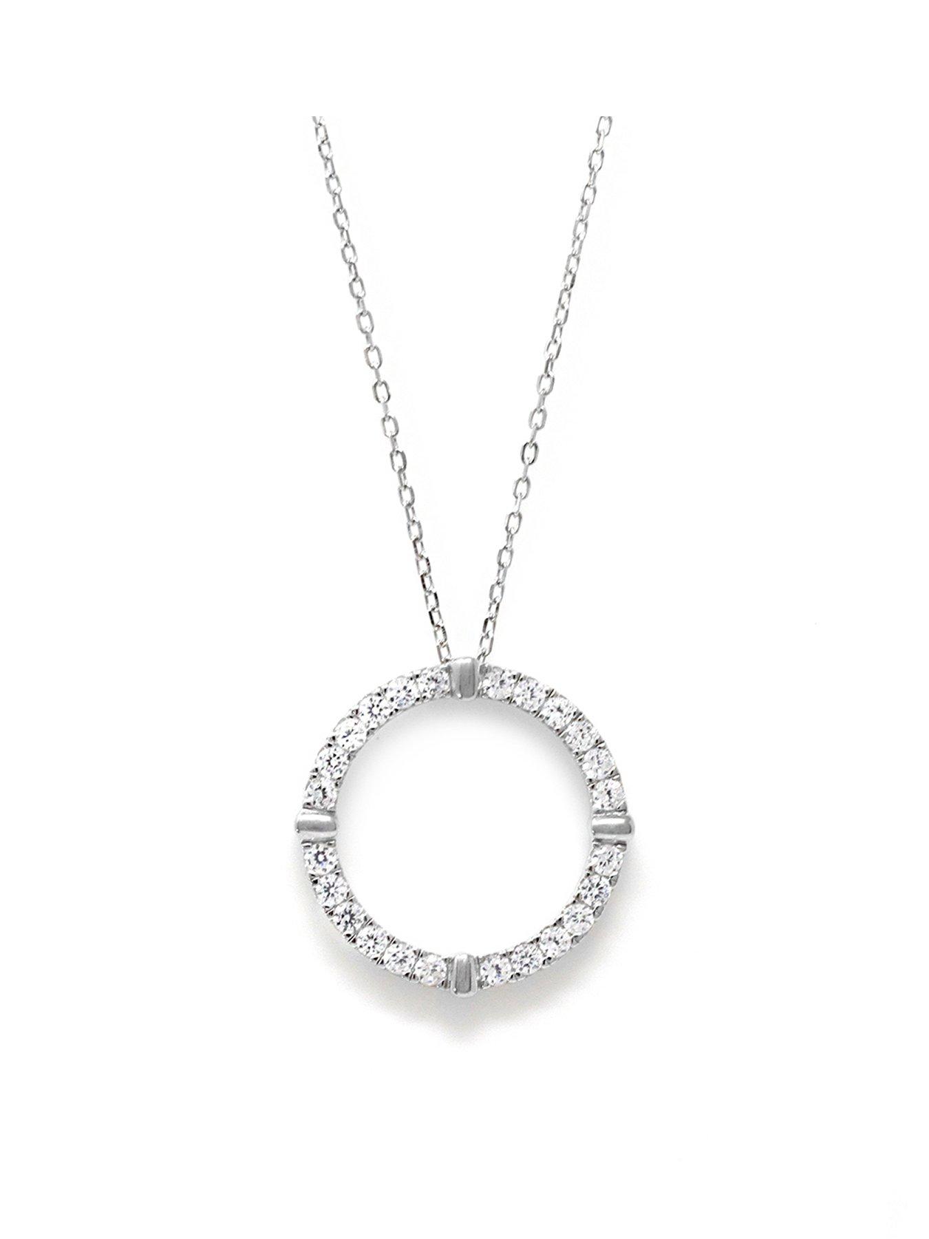 Say it store with diamonds necklace