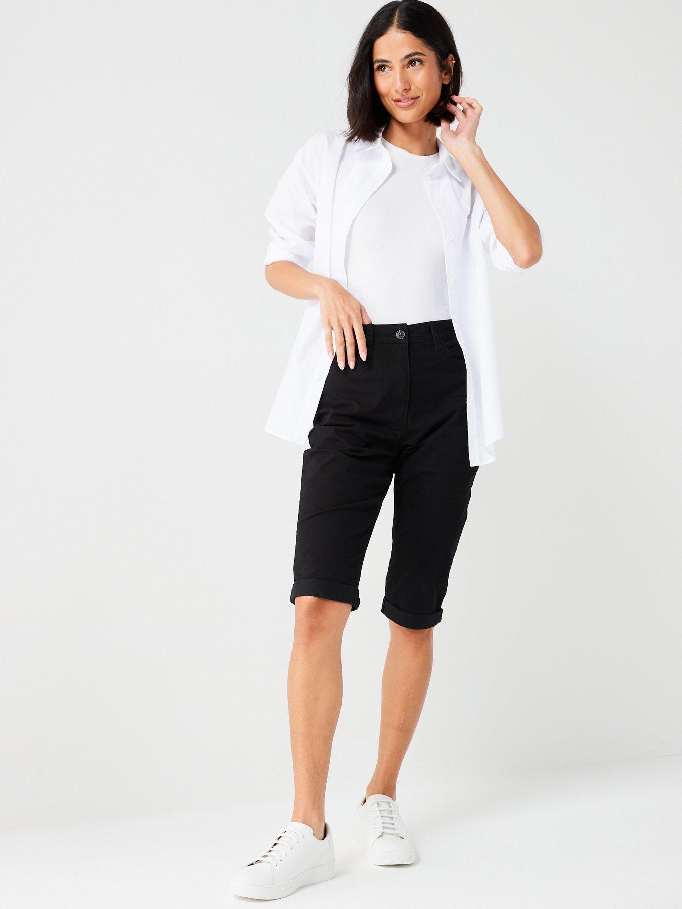  image of everyday-sydney-stretch-shorts-black