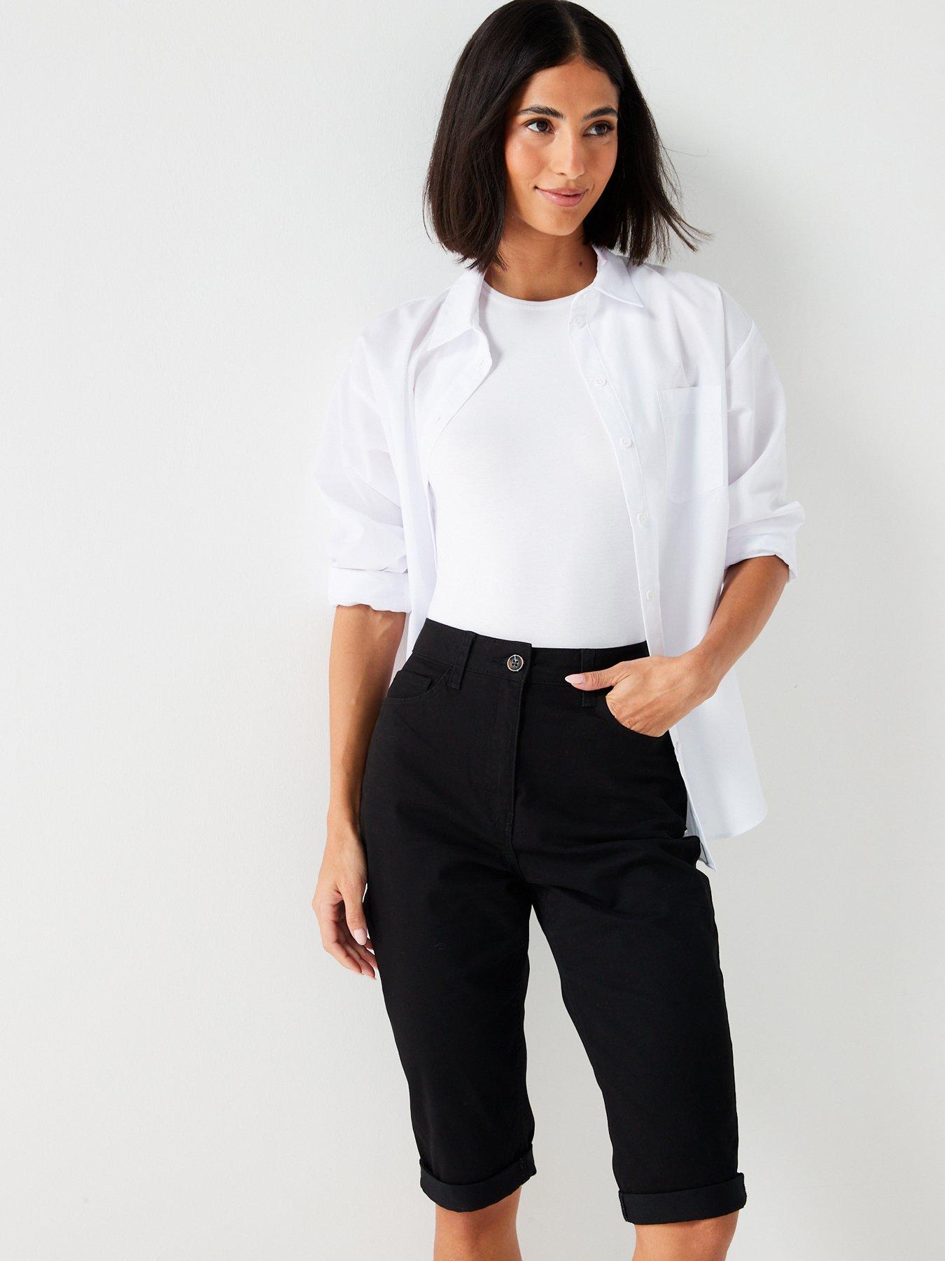  image of everyday-sydney-stretch-shorts-black