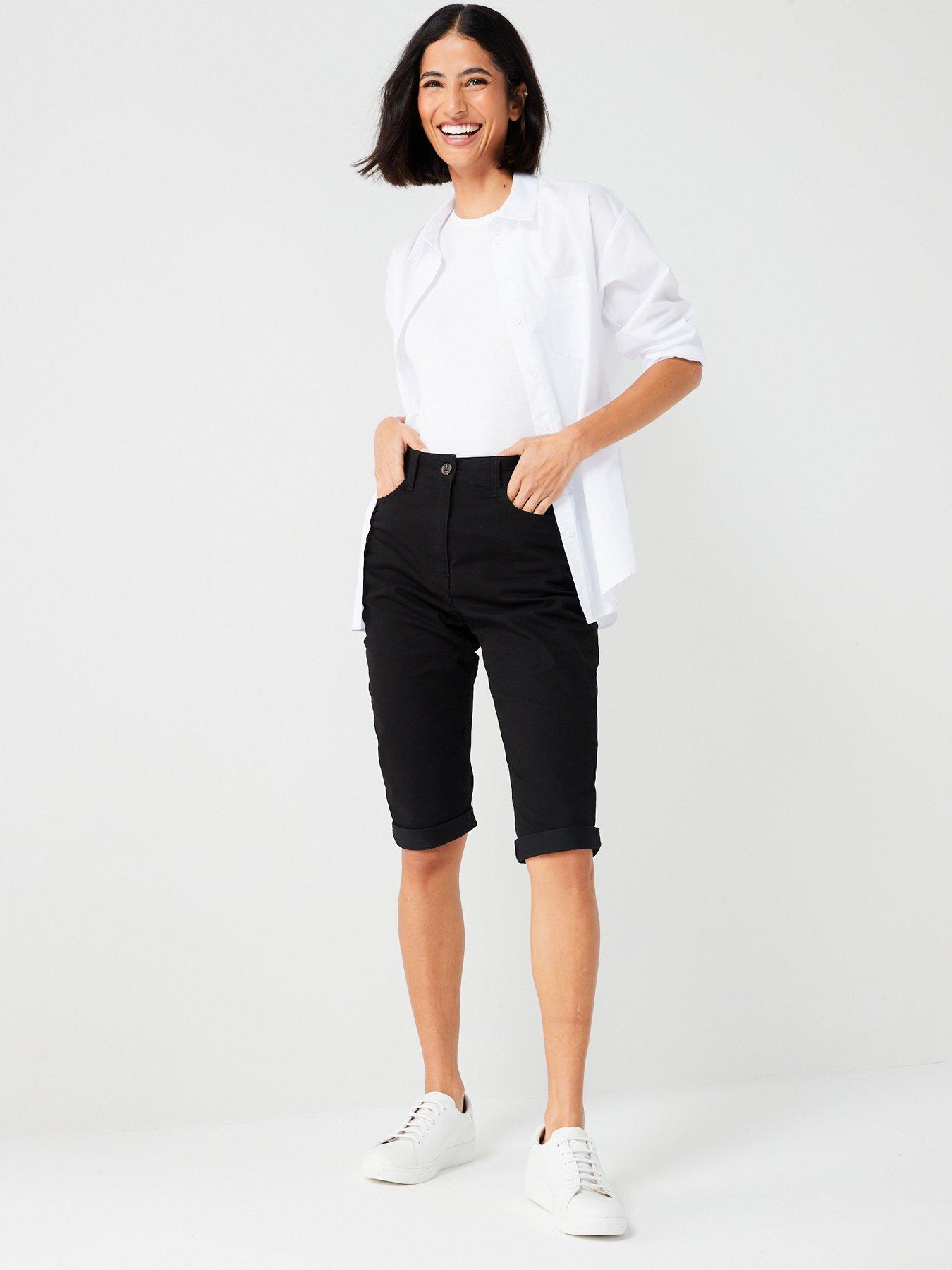  image of everyday-sydney-stretch-shorts-black
