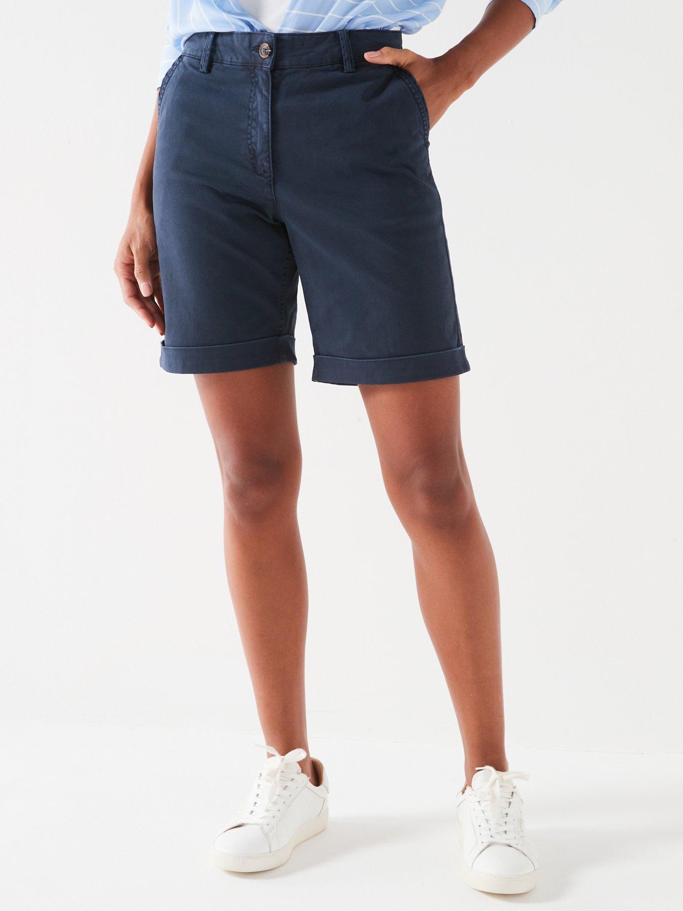 undefined Longline Chino Shorts - Navy