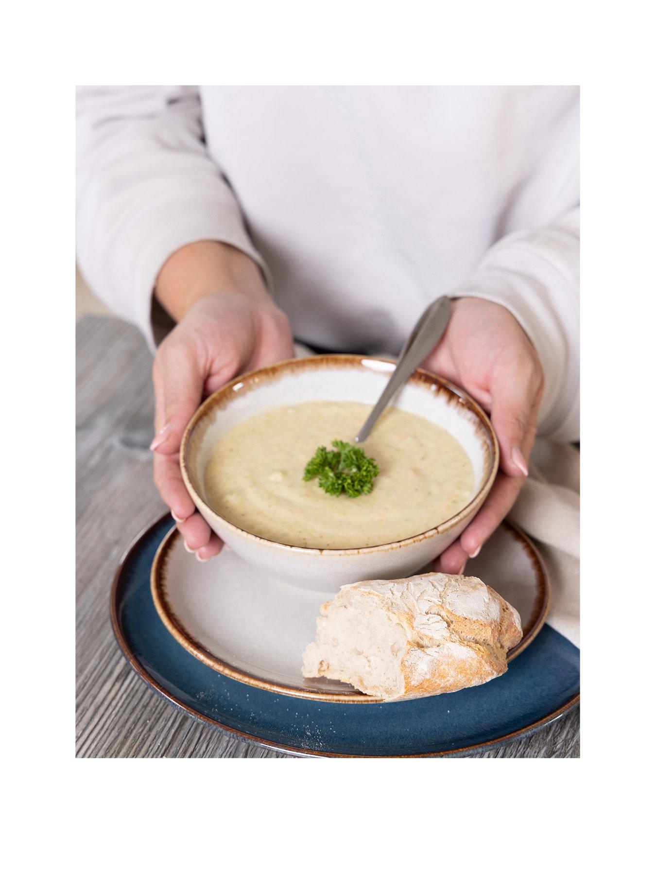 Mason Cash Reactive Set of 4 Bowls – Cream