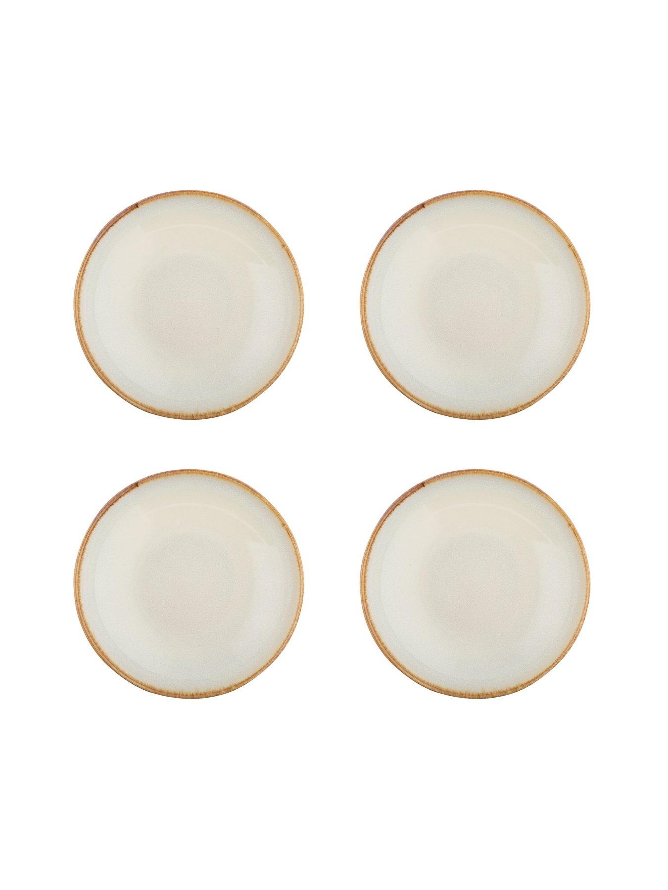 Image 3 of 6 of Mason Cash Reactive Set of 4 Pasta Bowls in Cream