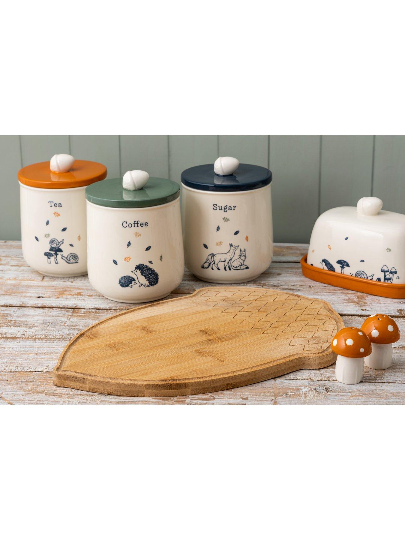 Image 3 of 4 of Price & Kensington Woodland Tea, Coffee and Sugar Canister Set