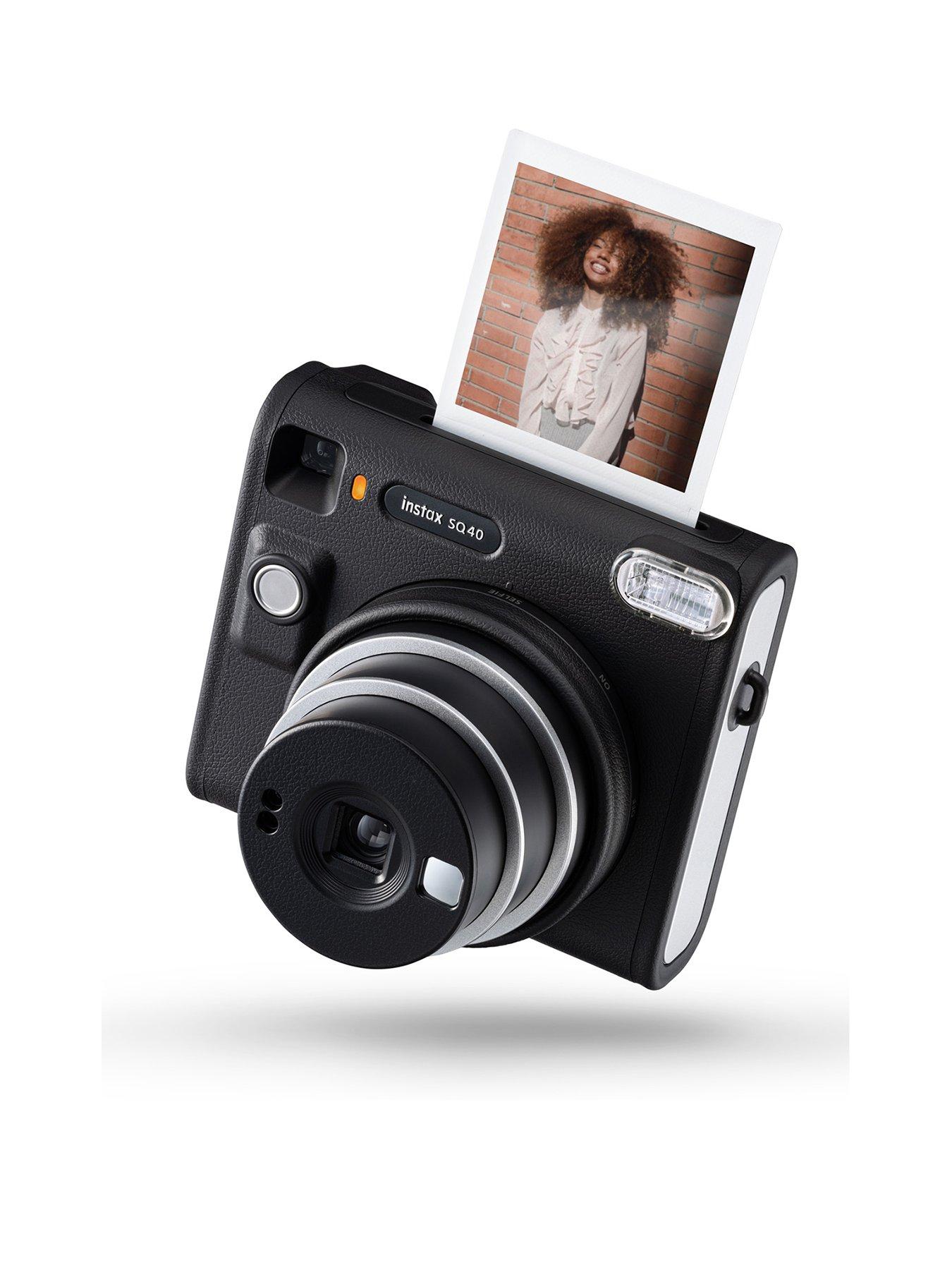  image of fujifilm-instax-instax-square-sq40-instant-camera-with-20-shot-pack-black