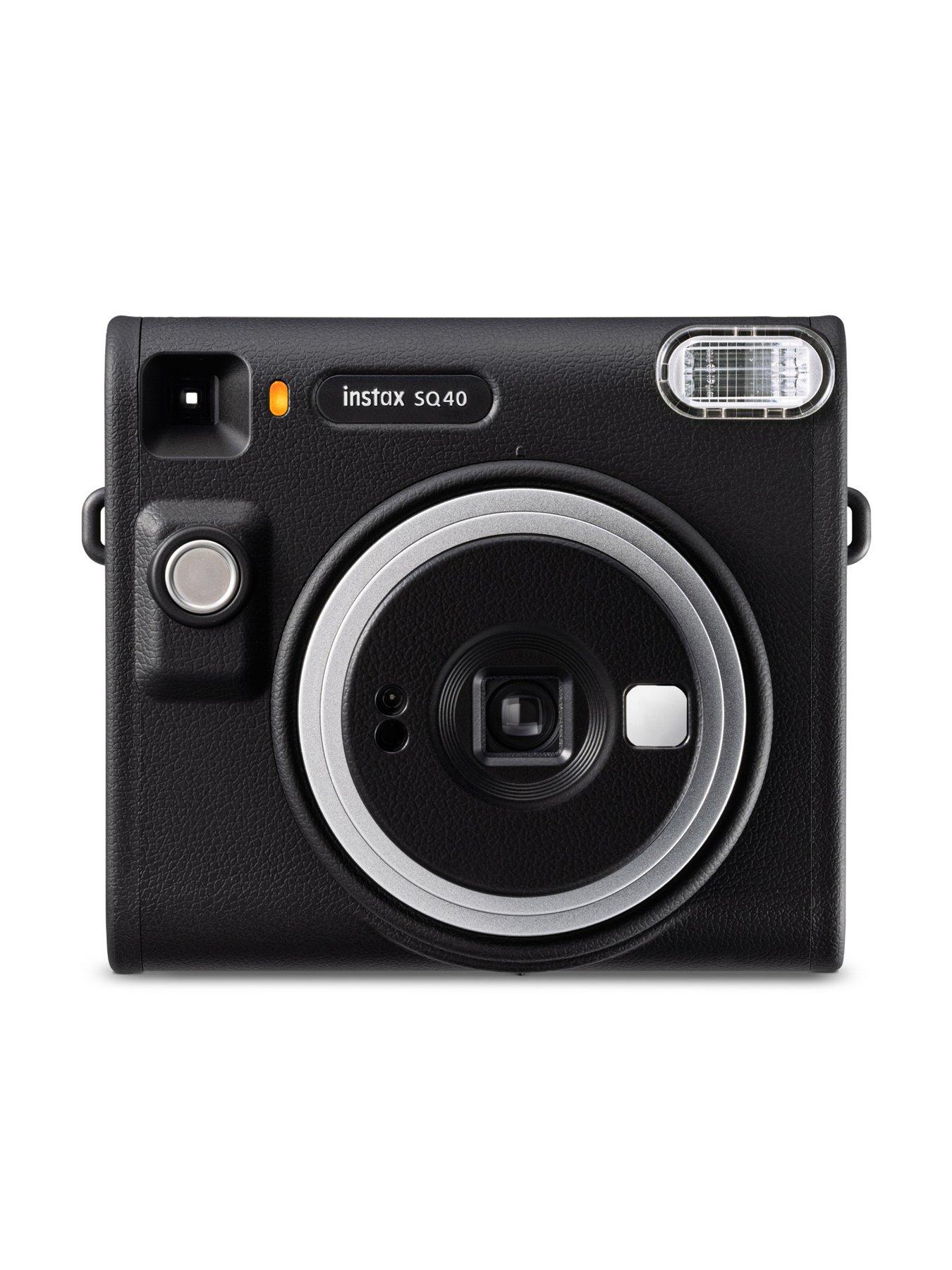  image of fujifilm-instax-instax-square-sq40-instant-camera-with-20-shot-pack-black
