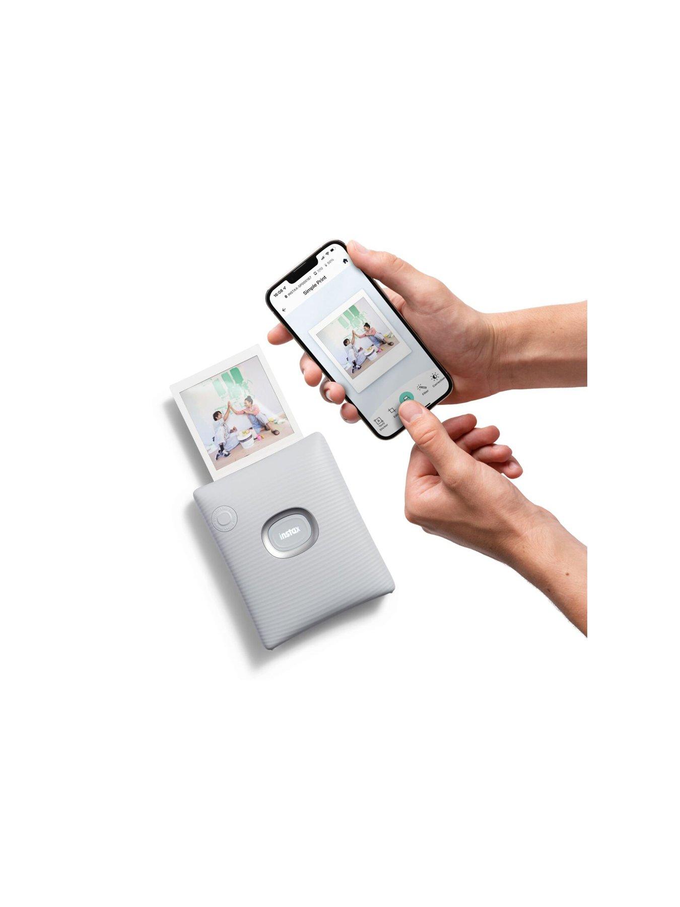  image of fujifilm-instax-instax-square-link-wireless-smartphone-photo-printer20-shots-nbspwhite