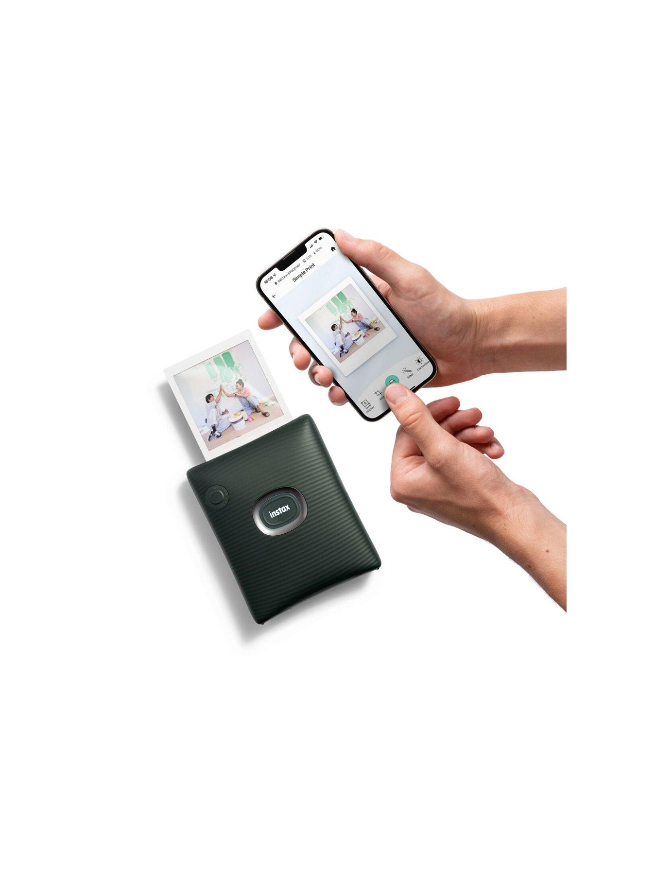  image of fujifilm-instax-instax-square-link-wireless-smartphone-photo-printer20-shots-nbspgreen