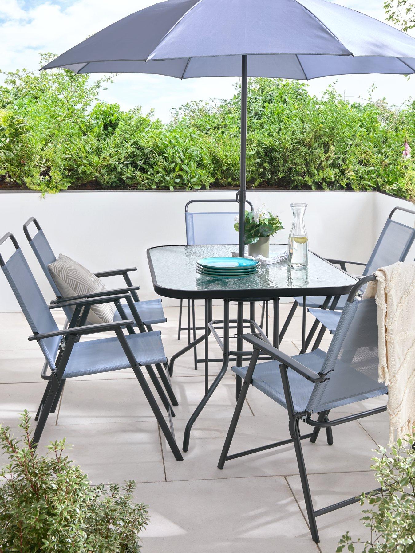 Four Seater Garden Dining Sets Garden furniture sets Garden furniture Home garden www.littlewoods