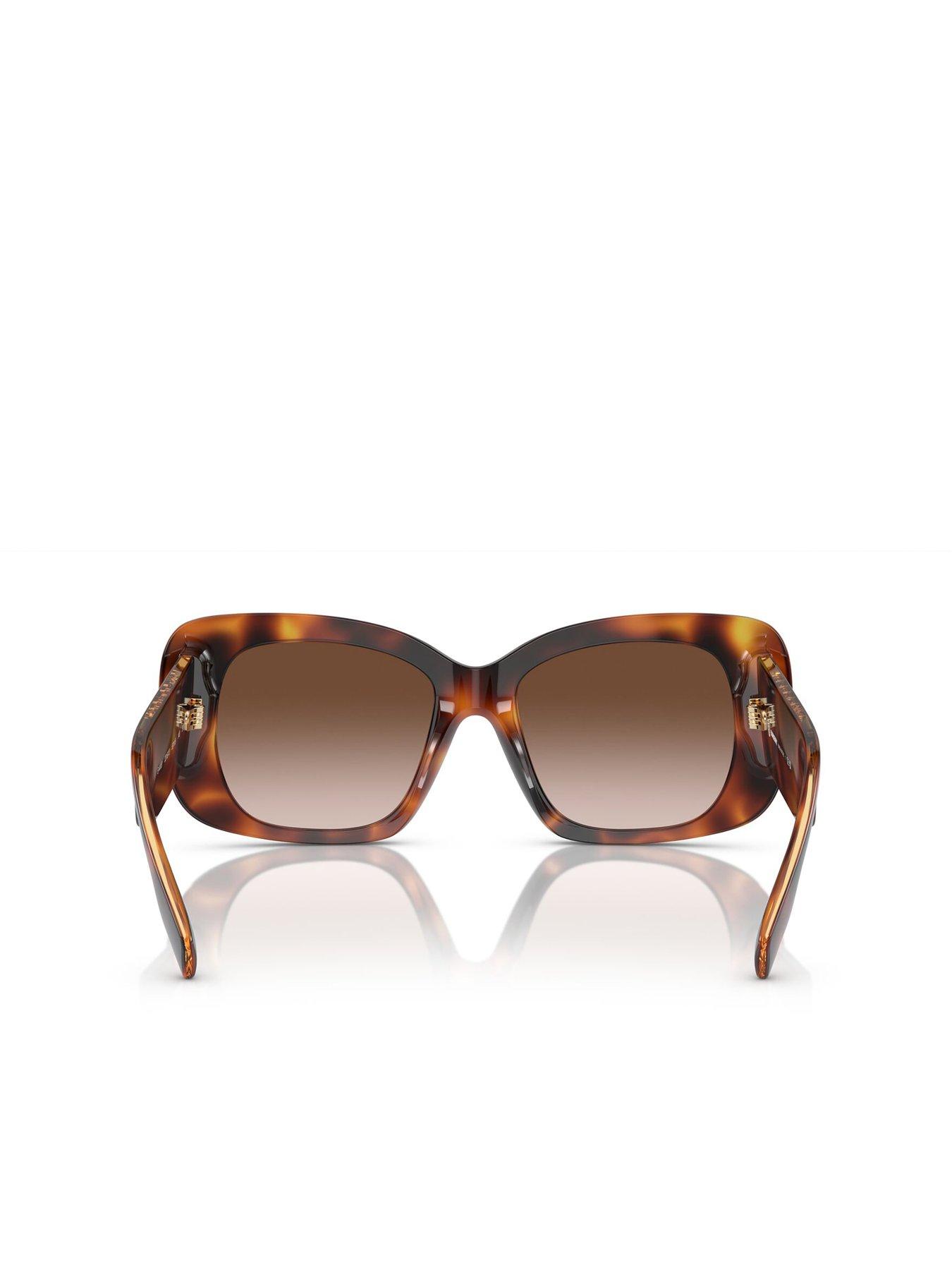  image of burberry-oversized-sunglasses-light-havana