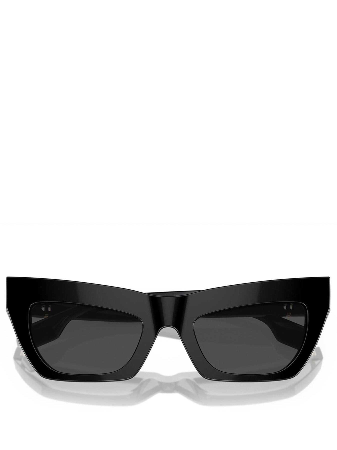  image of burberry-cat-eye-sunglasses-black