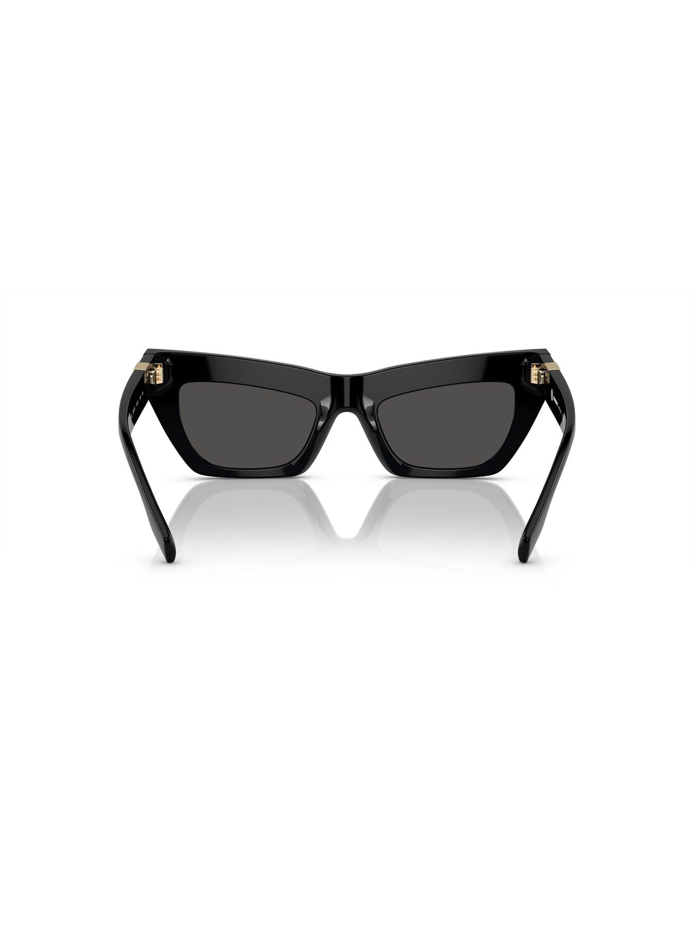  image of burberry-cat-eye-sunglasses-black