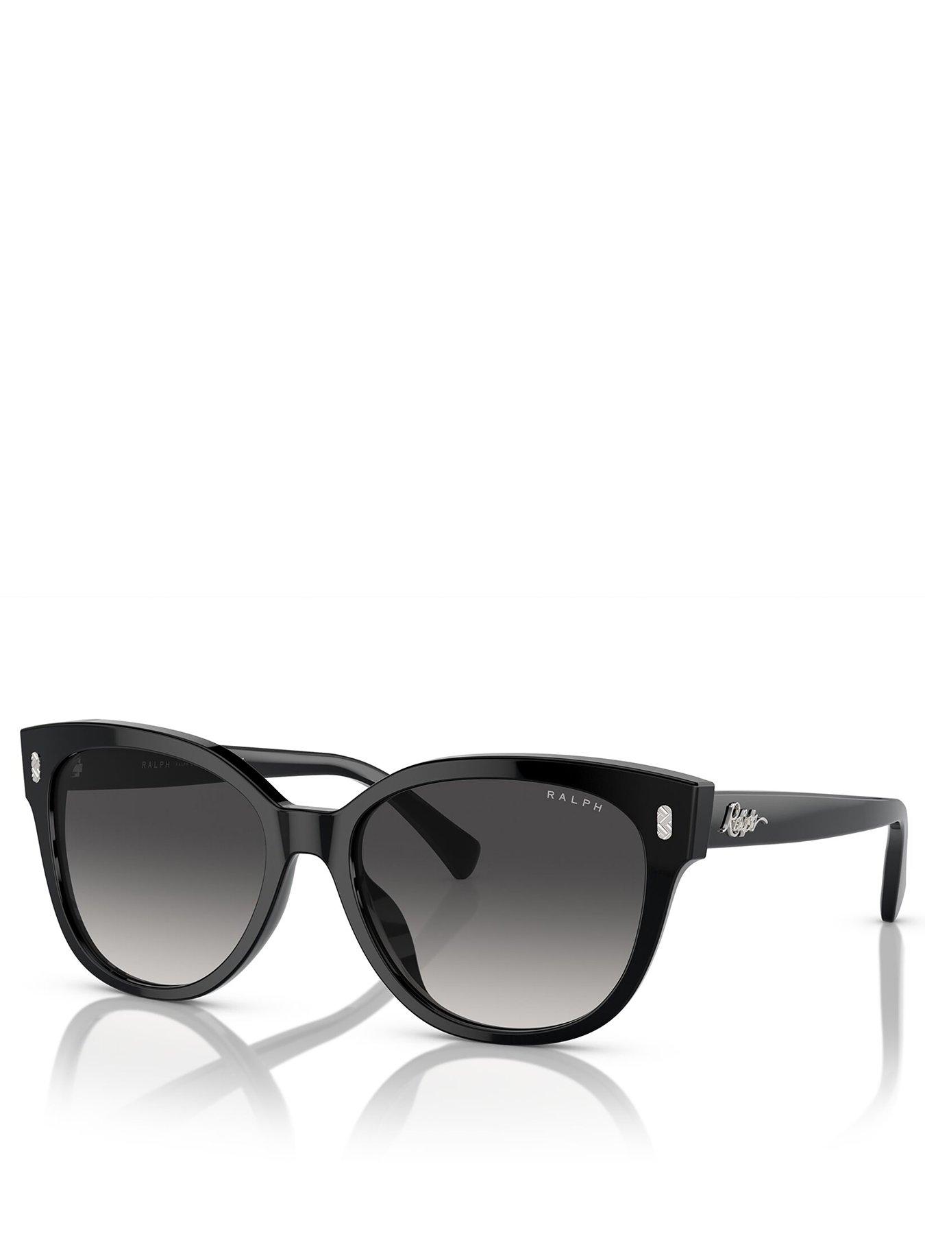 undefined Cat Eye Sunglasses - Shiny Black
