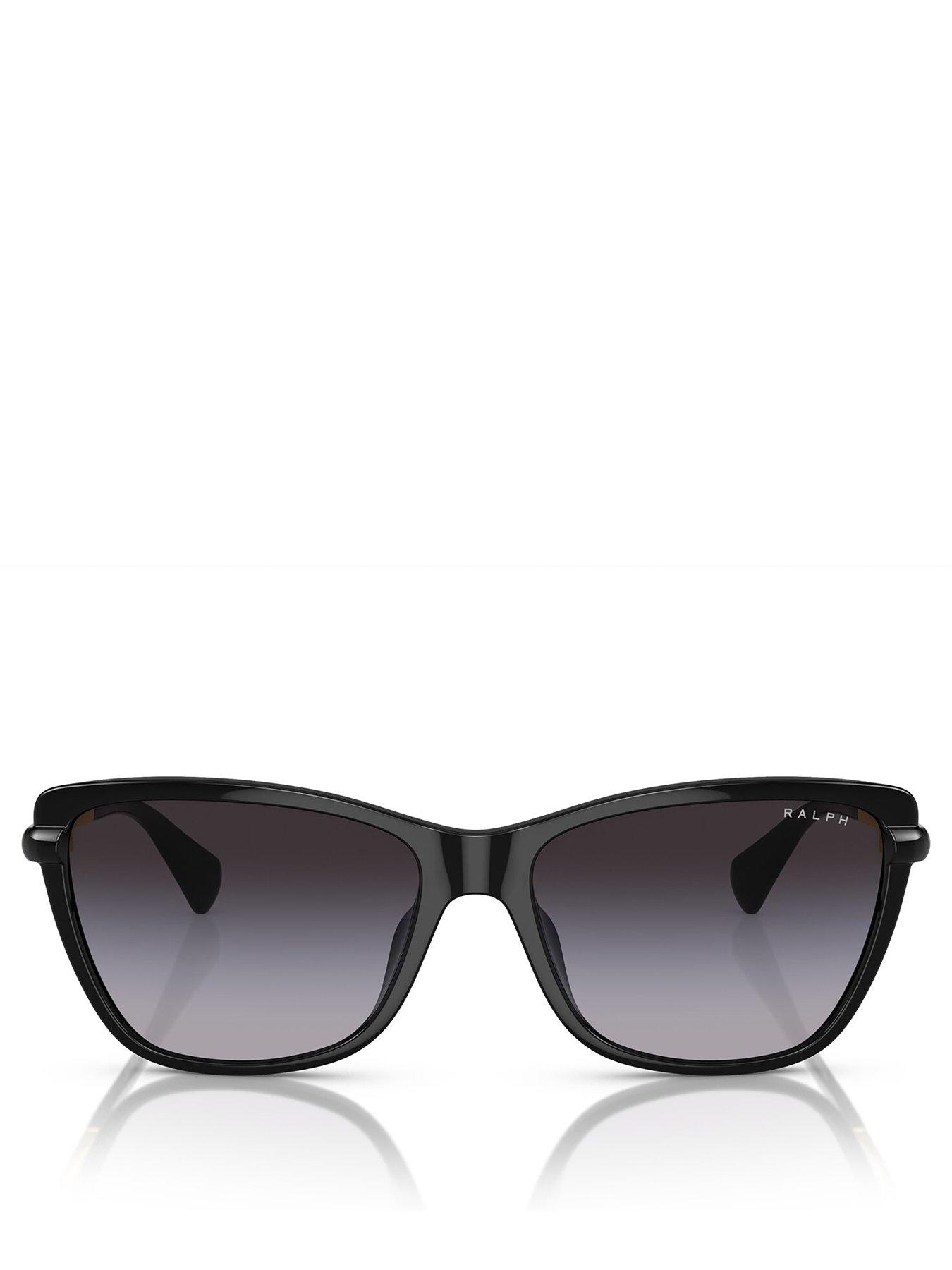  image of ralph-cat-eye-sunglasses-shiny-black