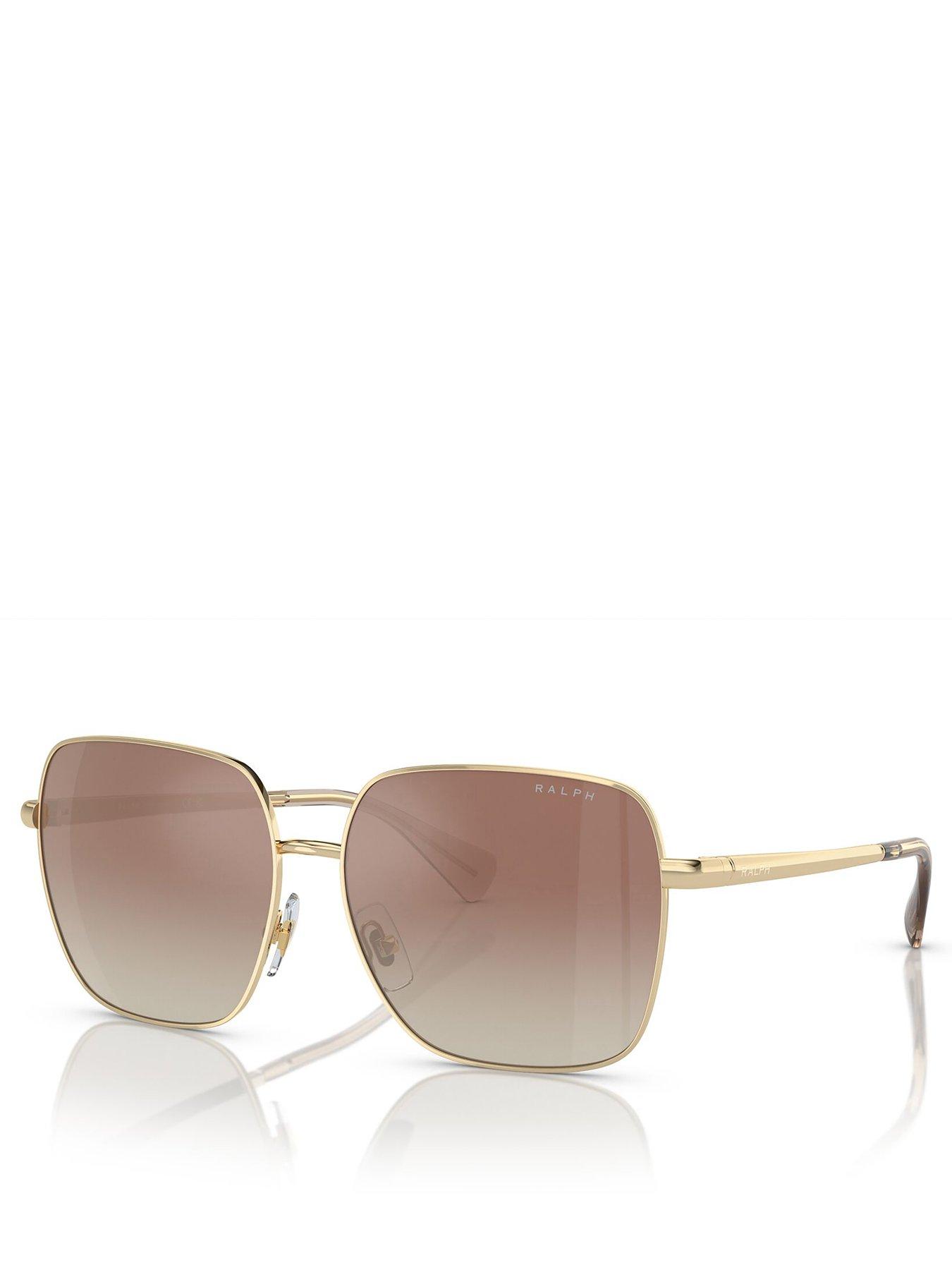 Ralph Square Sunglasses - Shiny Pale Gold