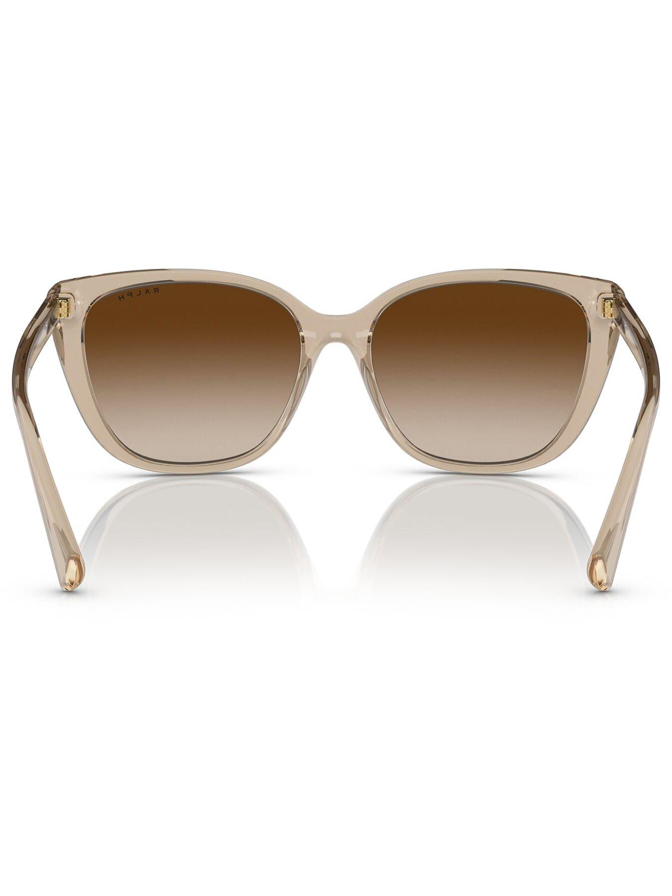 Image 4 of 4 of Ralph Cat Eye Sunglasses - Brown