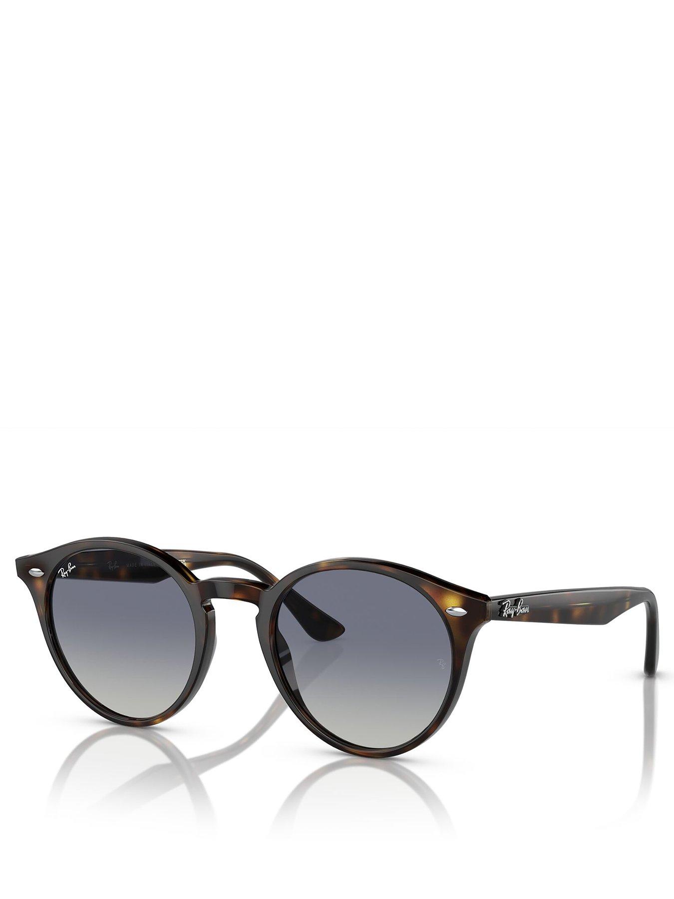 undefined Ray Ban Rounded Sunglasses - Light Havana