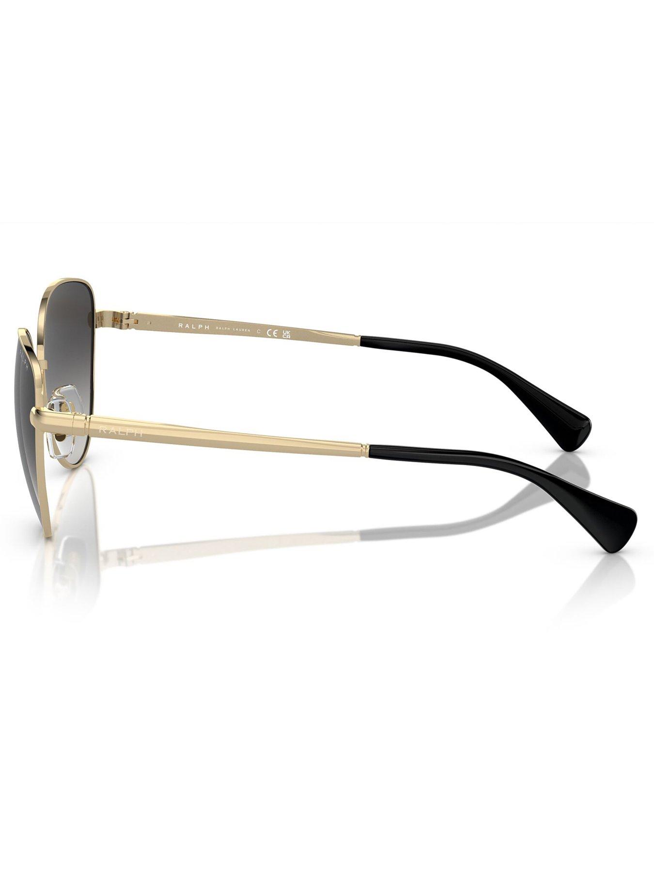  image of ralph-rimless-sunglasses-shiny-pale-gold