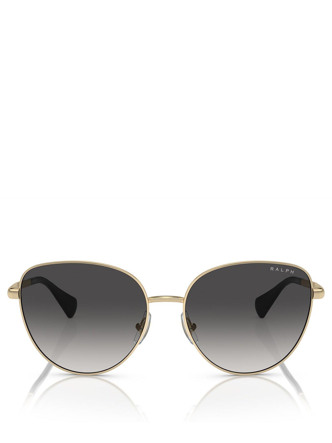  image of ralph-rimless-sunglasses-shiny-pale-gold