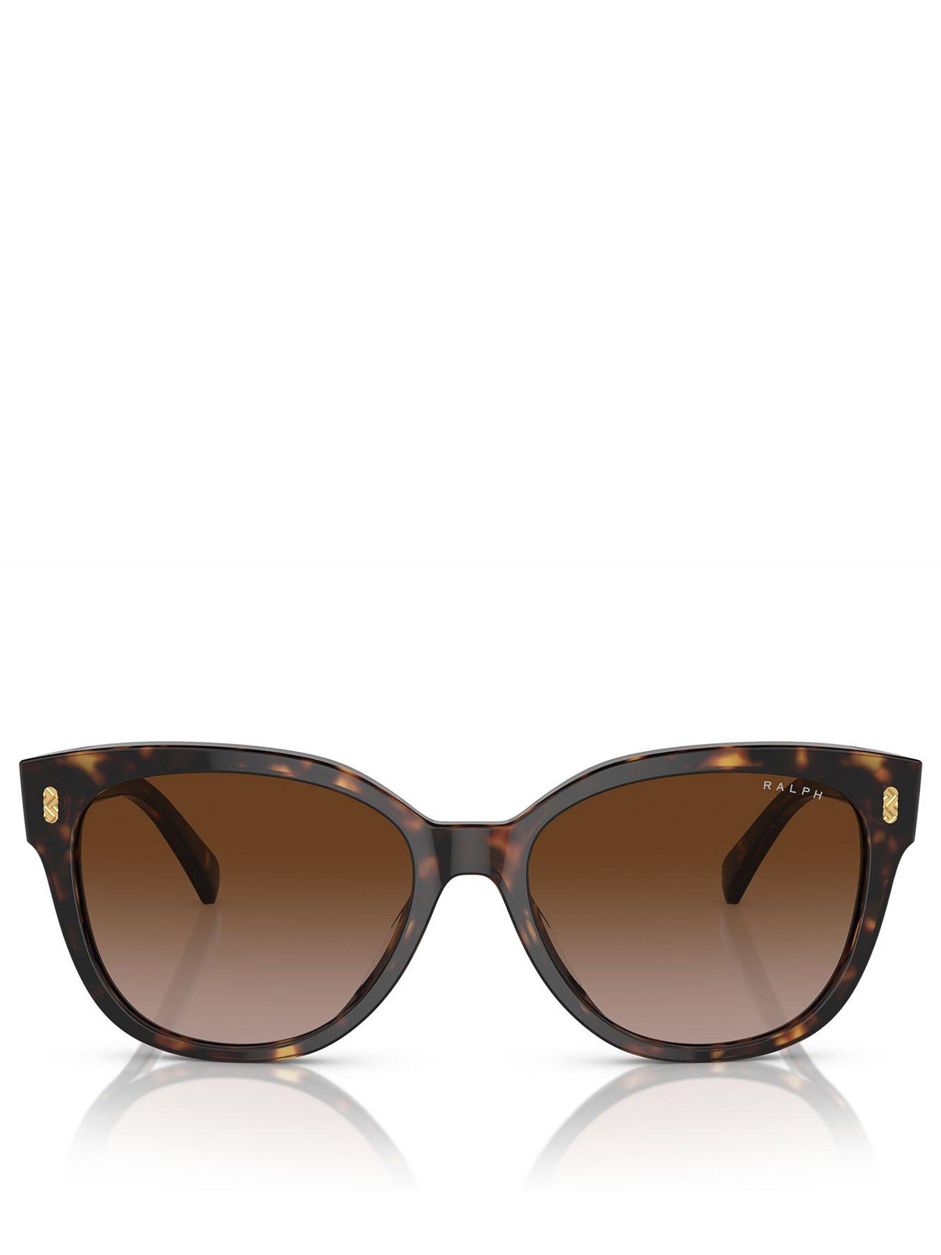 Image 3 of 4 of Ralph Cat Eye Sunglasses - Brown
