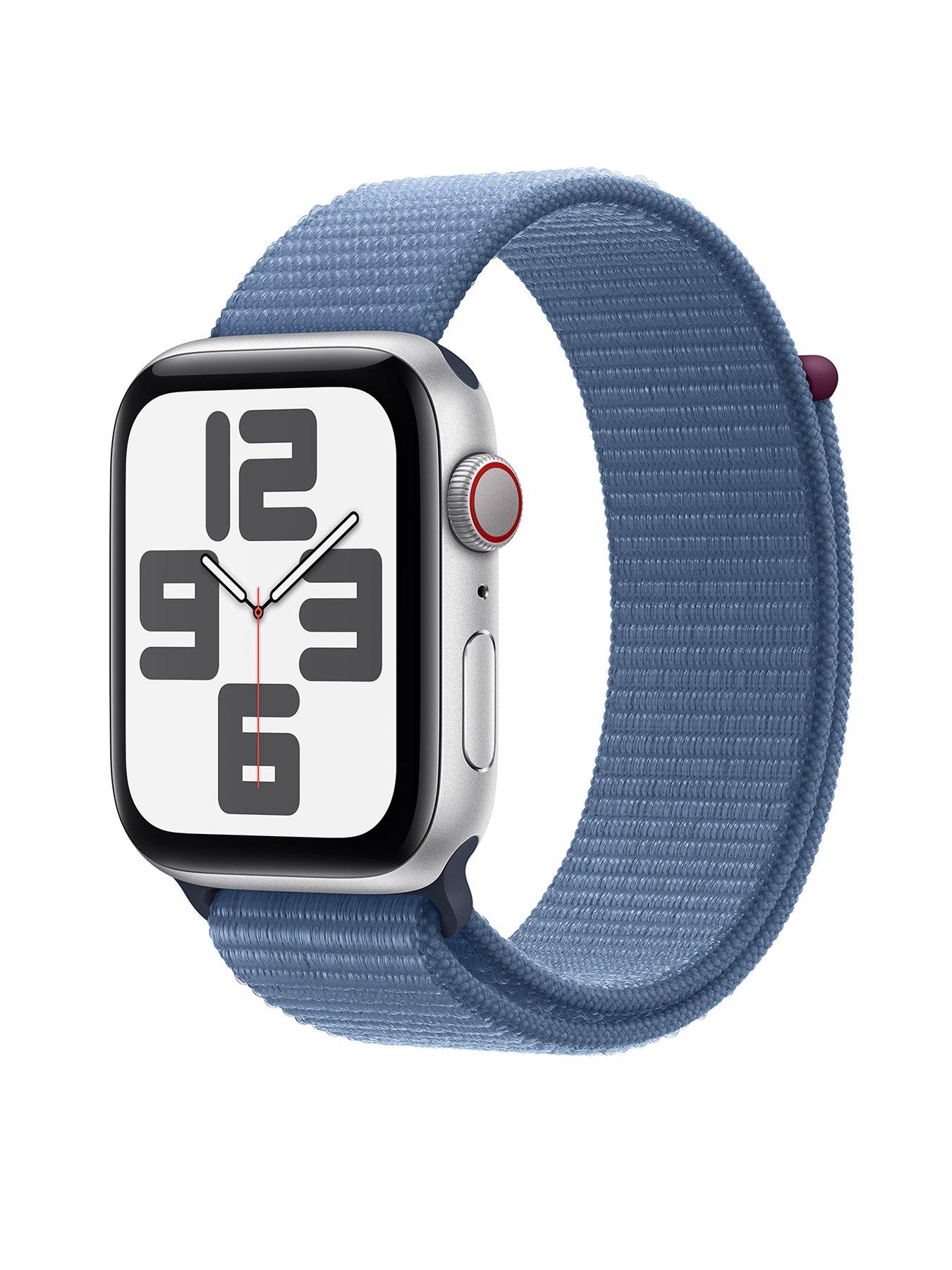 Apple Watch SE (GPS, 2023) 40mm Silver Aluminium Case with Winter 