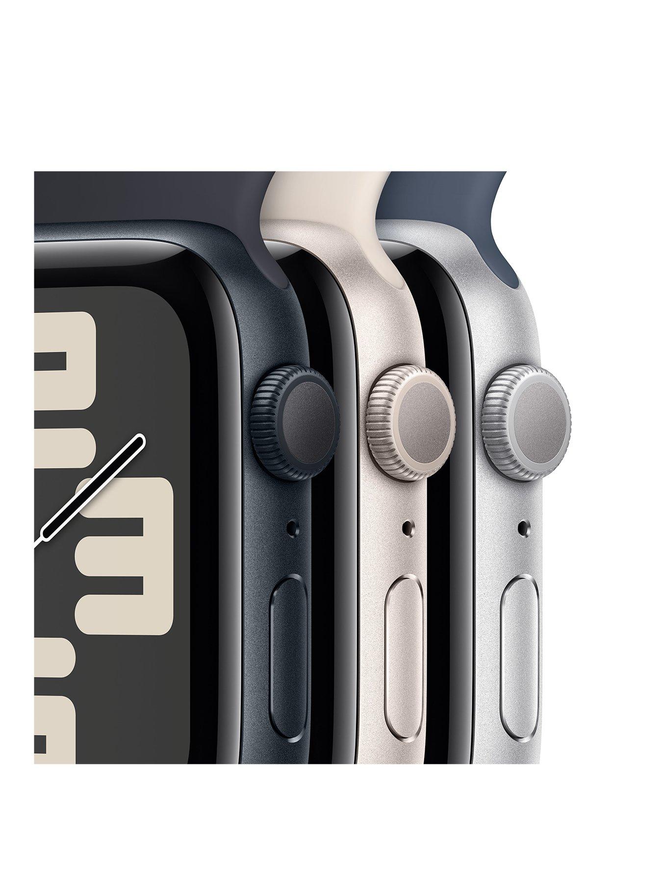  image of apple-watch-se-gps-2023-40mm-midnight-aluminium-case-with-midnight-sport-band