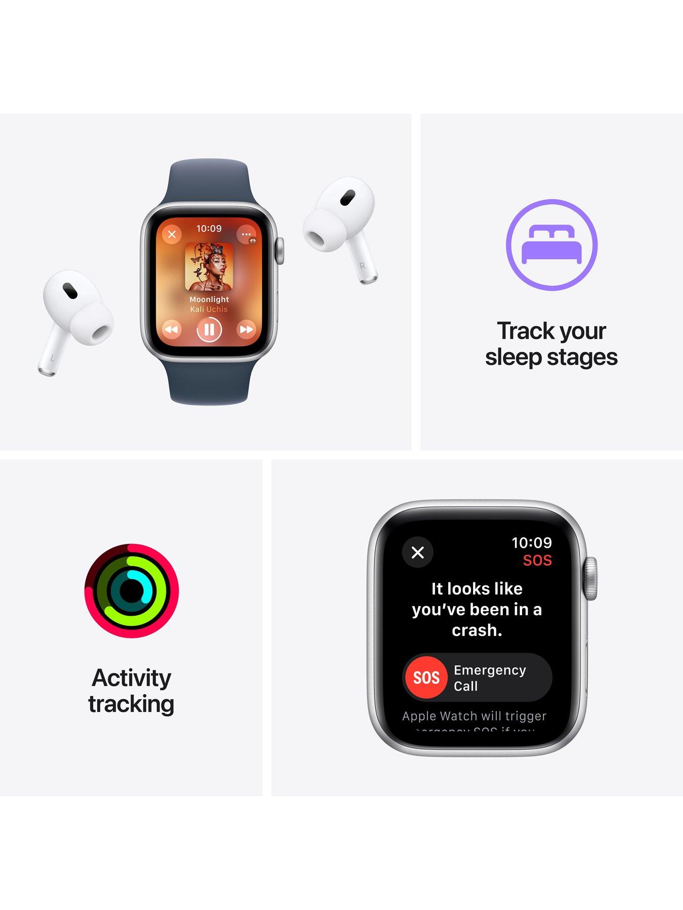  image of apple-watch-se-gps-2023-40mm-midnight-aluminium-case-with-midnight-sport-band
