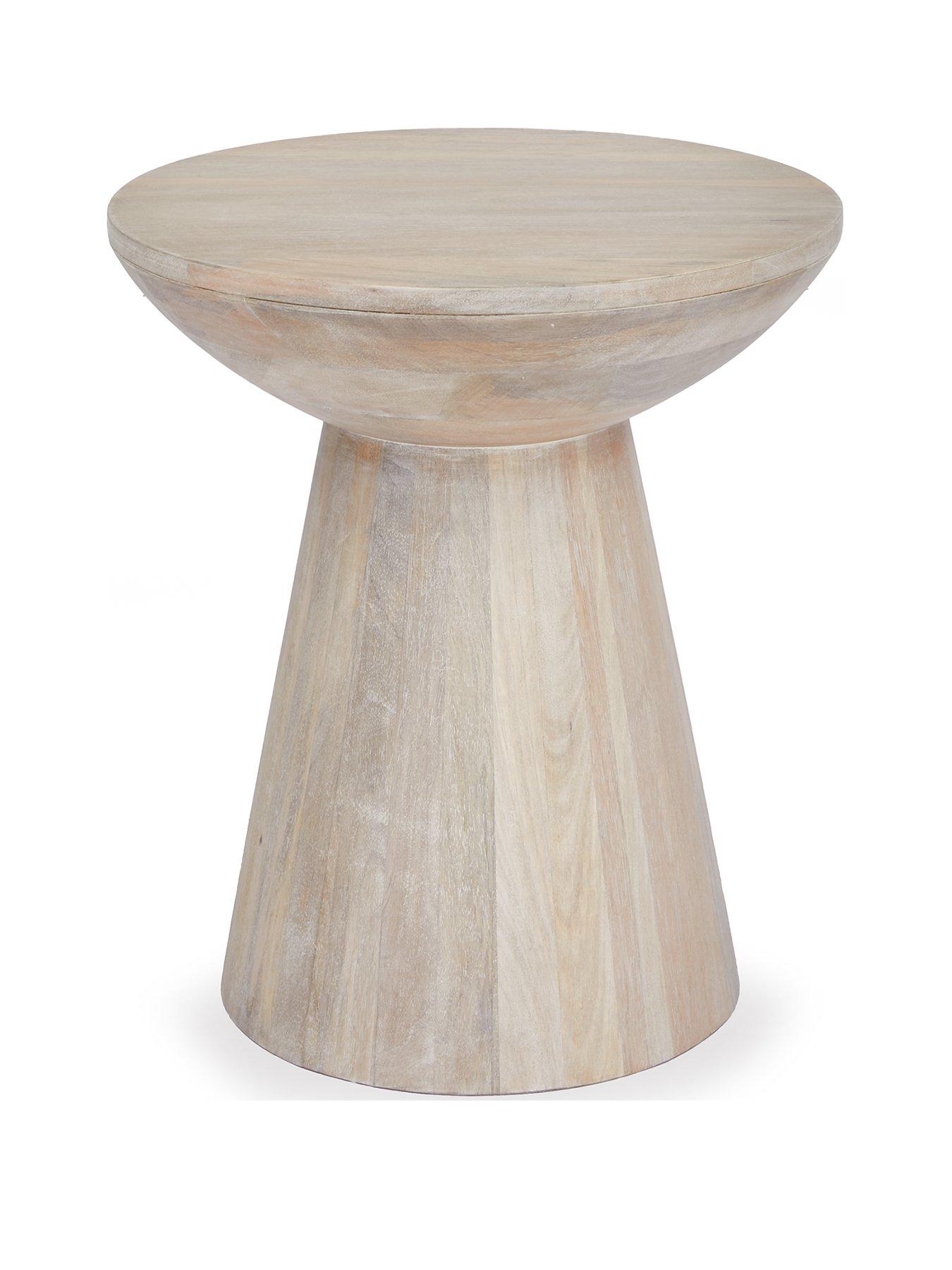 Image 2 of 6 of Very Home Drum Side Table - Natural - FSC&reg; Certified