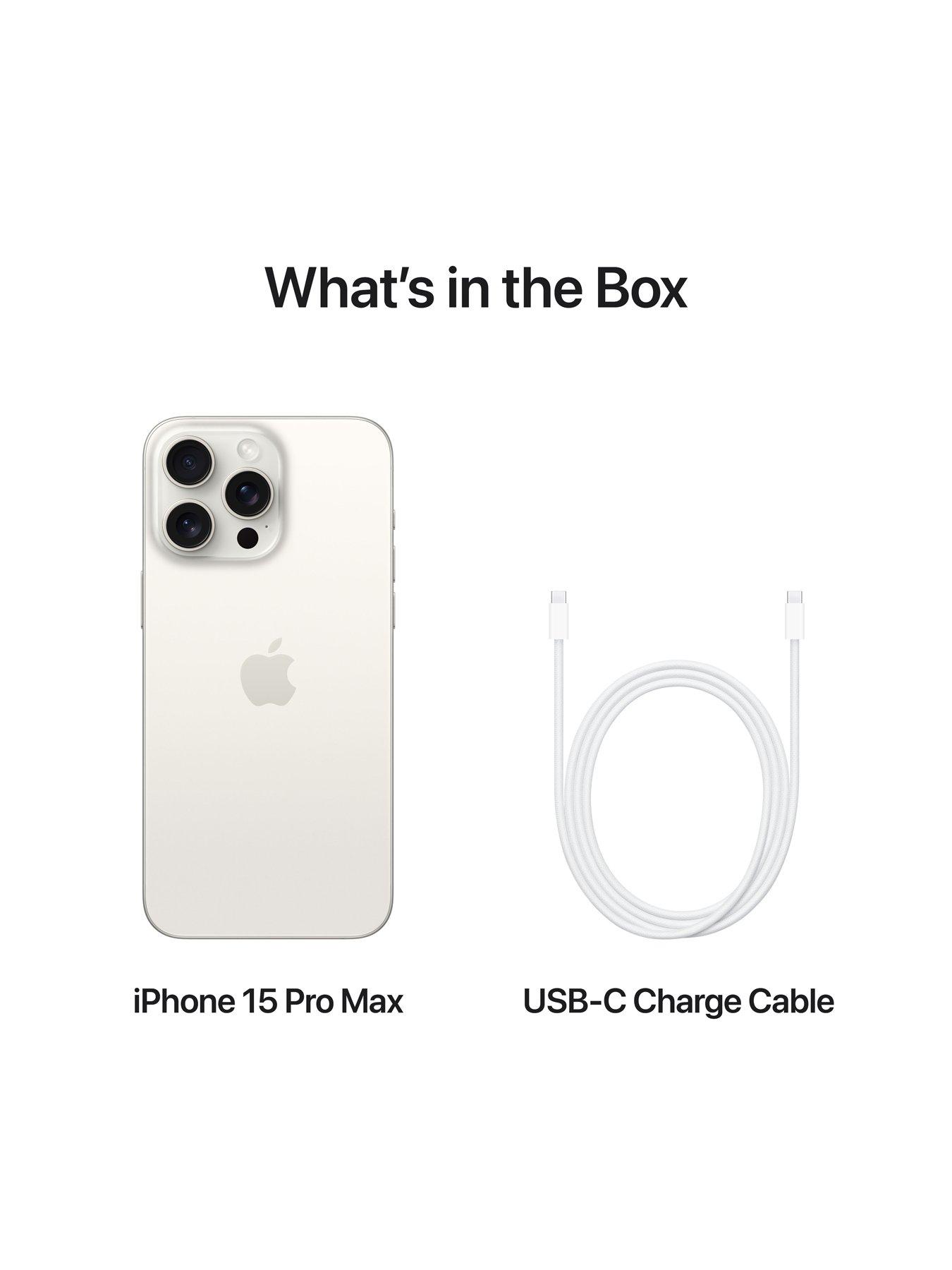 Image 7 of 8 of Apple iPhone 15 Pro Max, 256Gb -&nbsp;White Titanium