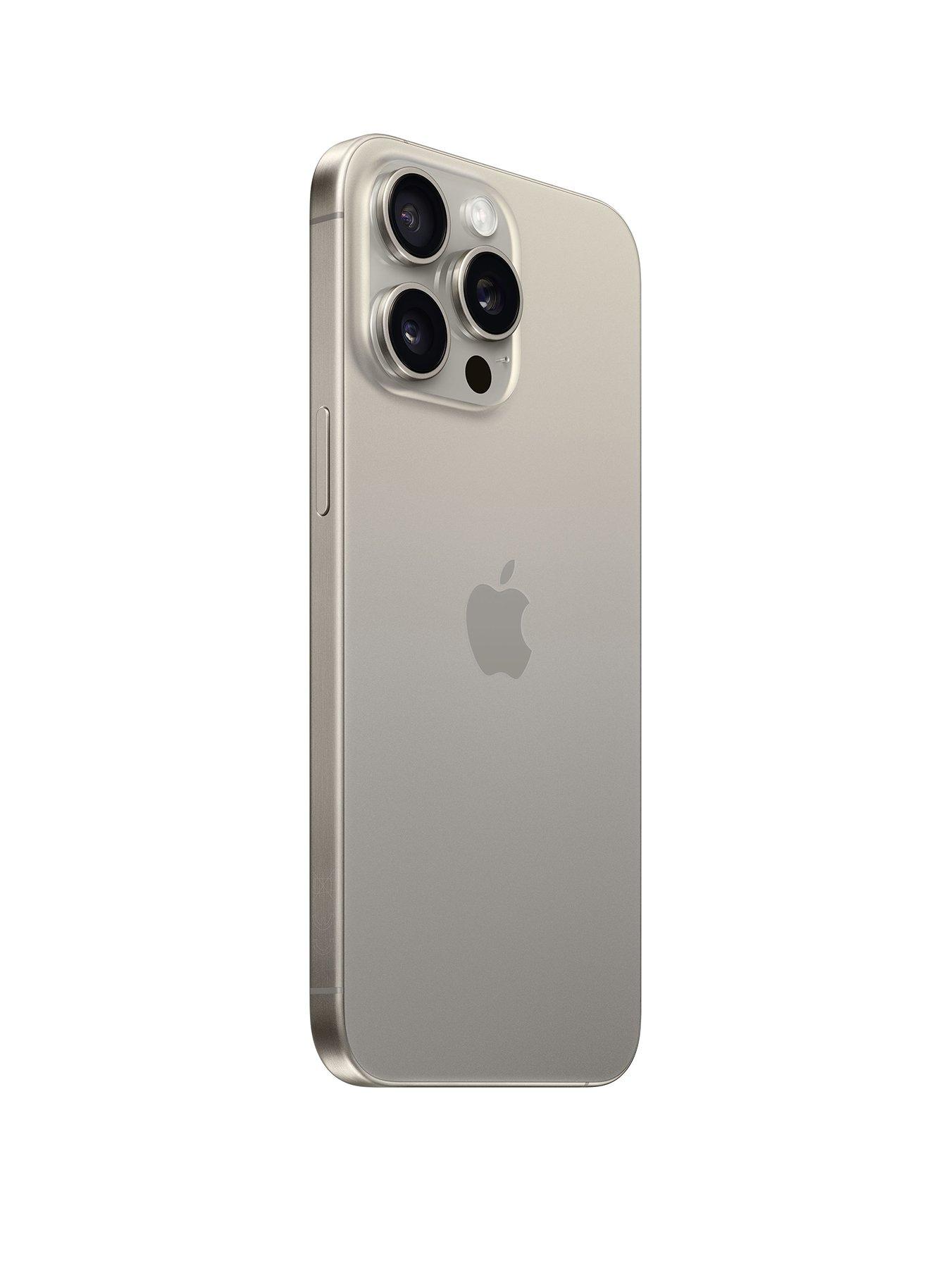 Apple iPhone 15 Pro Max, 512Gb - Natural Titanium | littlewoods.com 