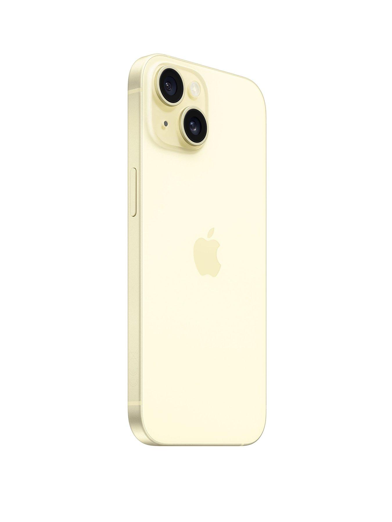 Apple iPhone 15, 128Gb - Yellow | Littlewoods