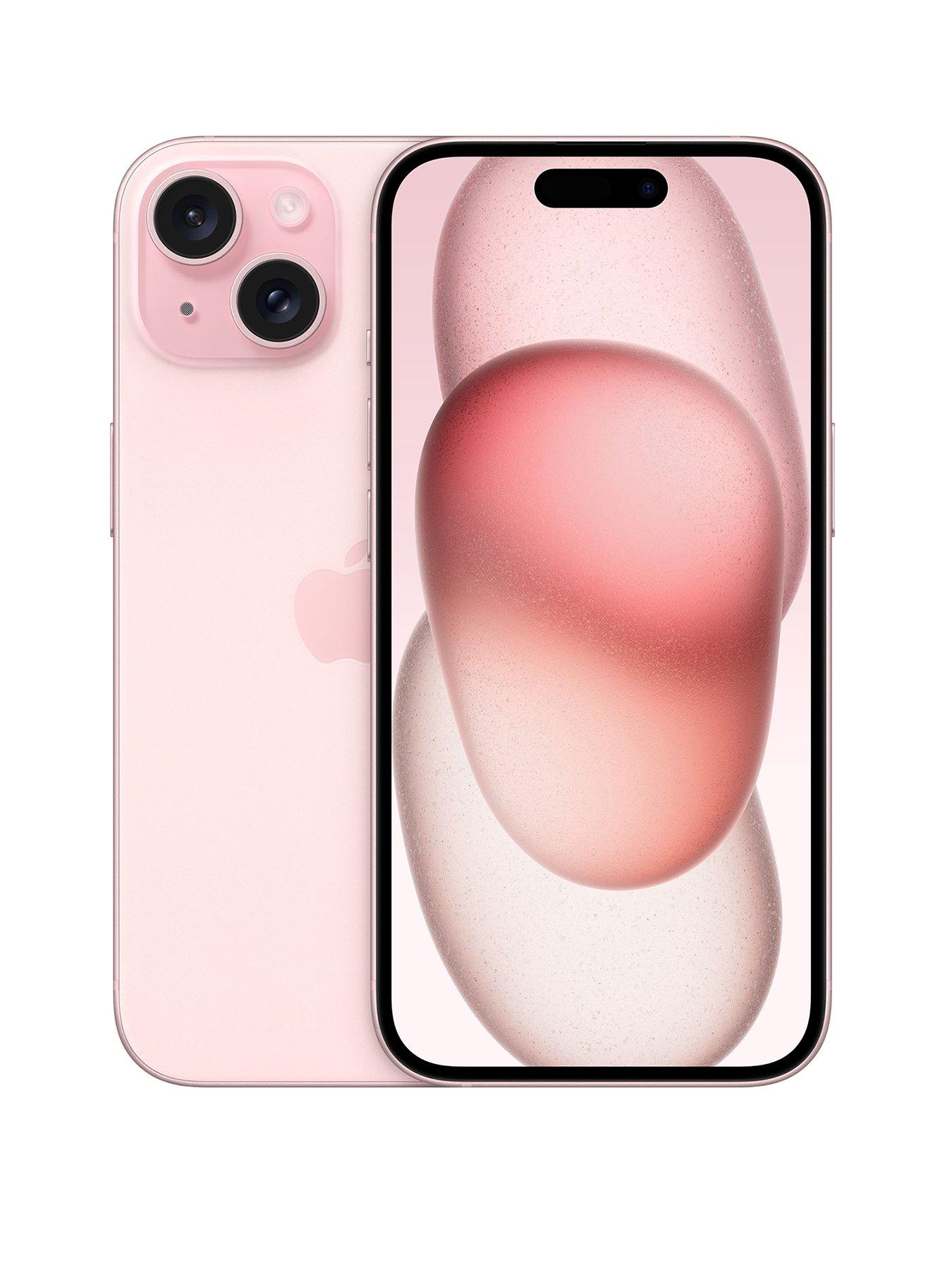 front image of apple-iphone-15-256gb-pink