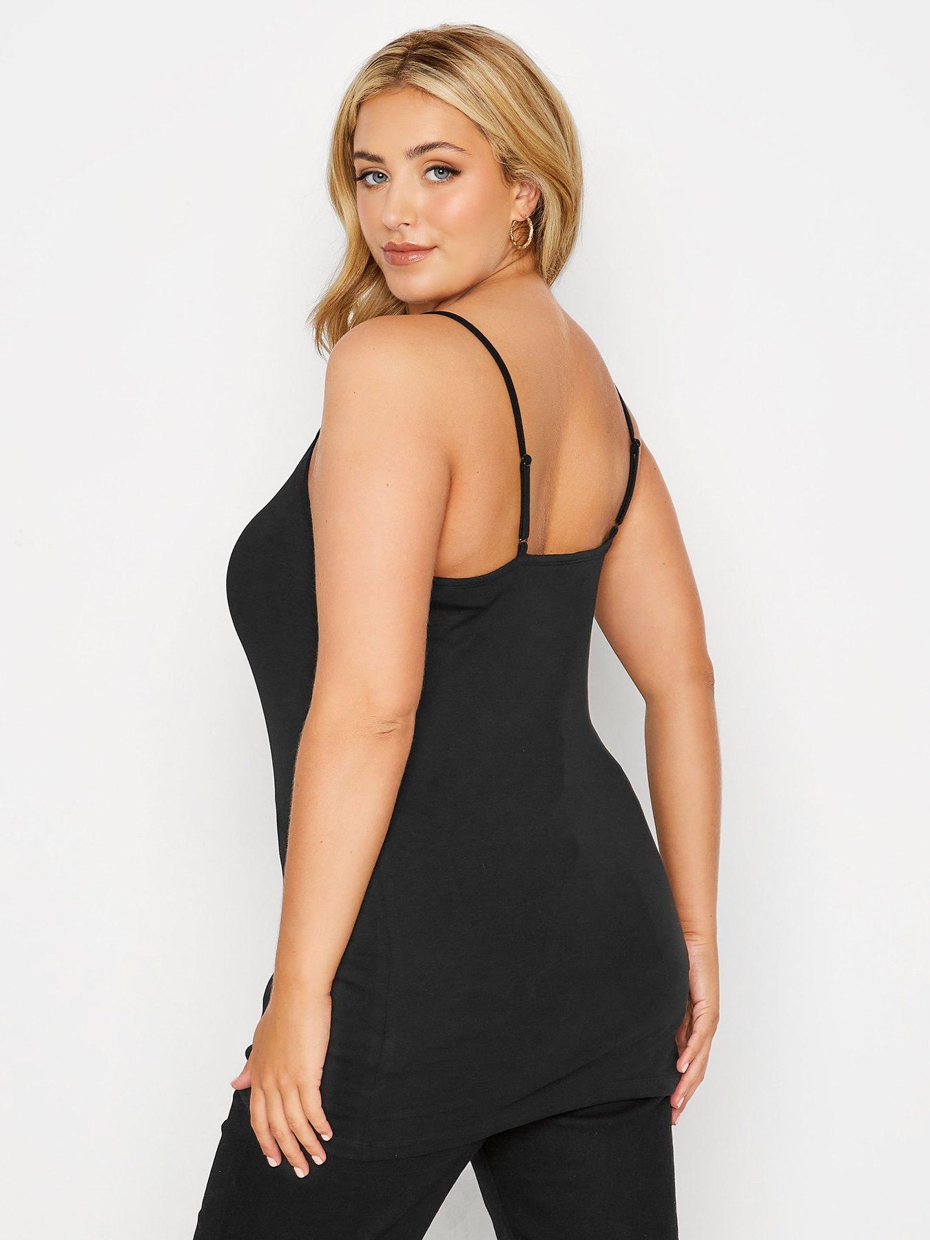 Image 2 of 4 of Yours 3 Pack Cami Vests - Multi