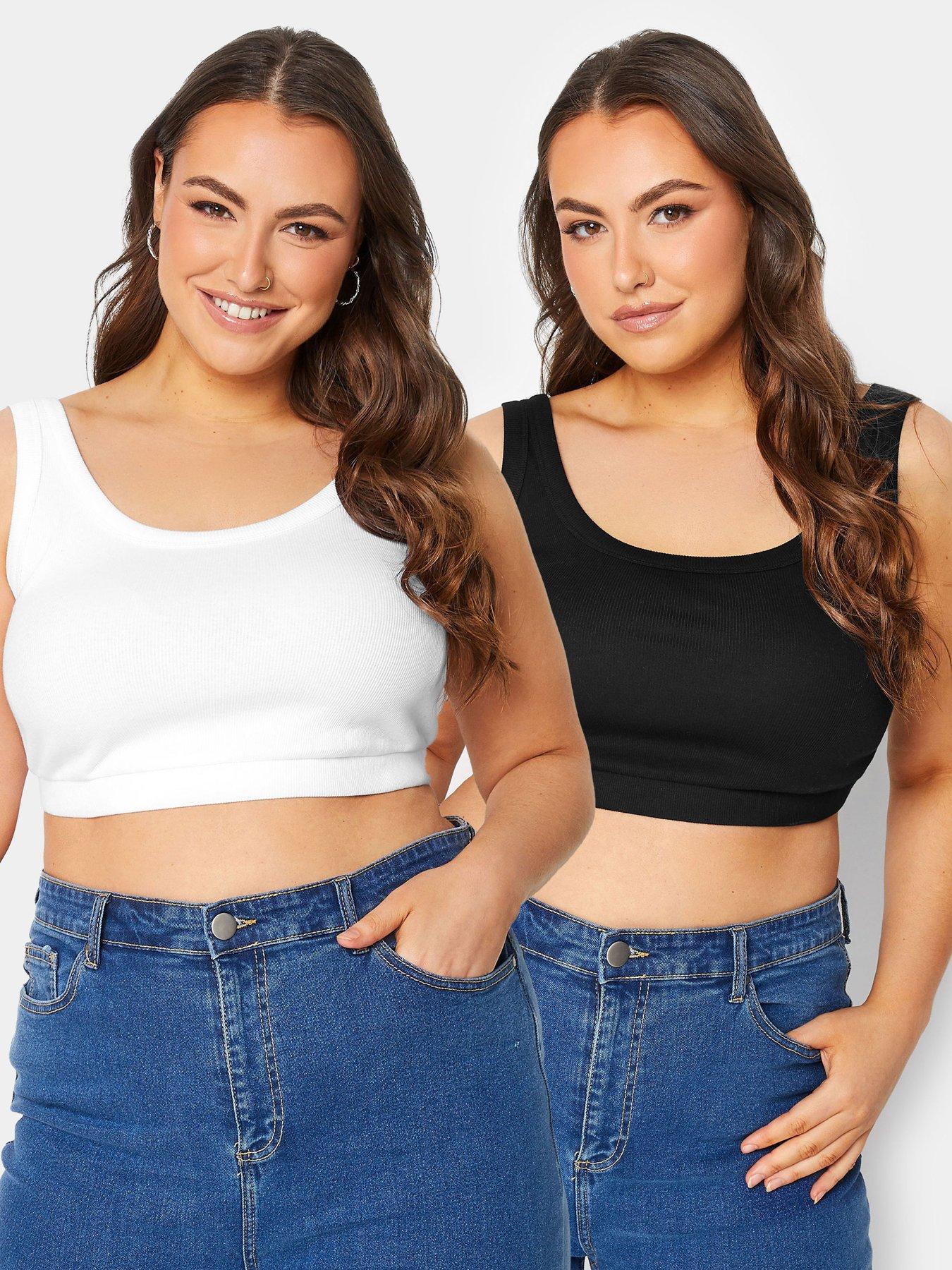  image of yours-bralet-2-pack-blackwhite