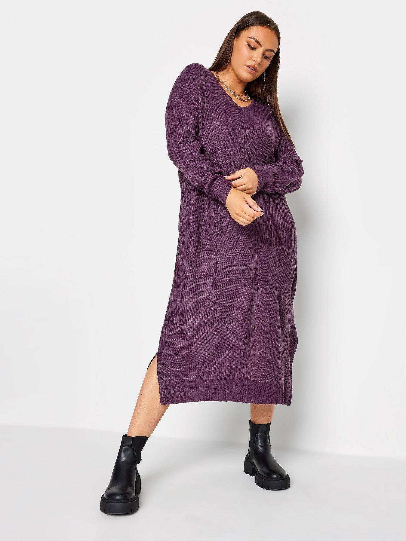 Cowl Neck Satin Slip Midi Dress in Berry – Chi Chi London