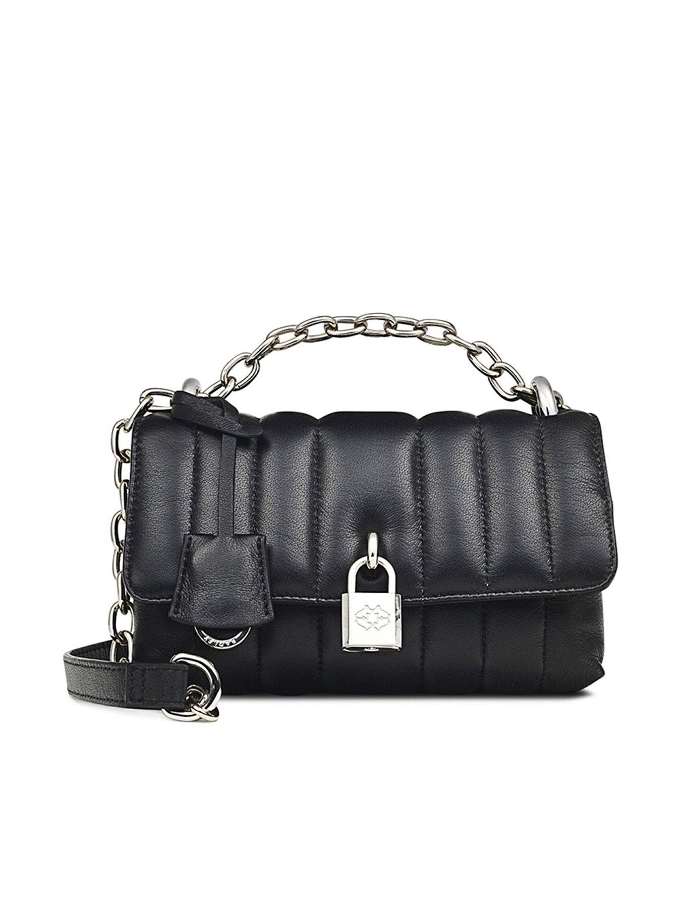 Radley Millbay Small Flapover Crossbody Black littlewoods