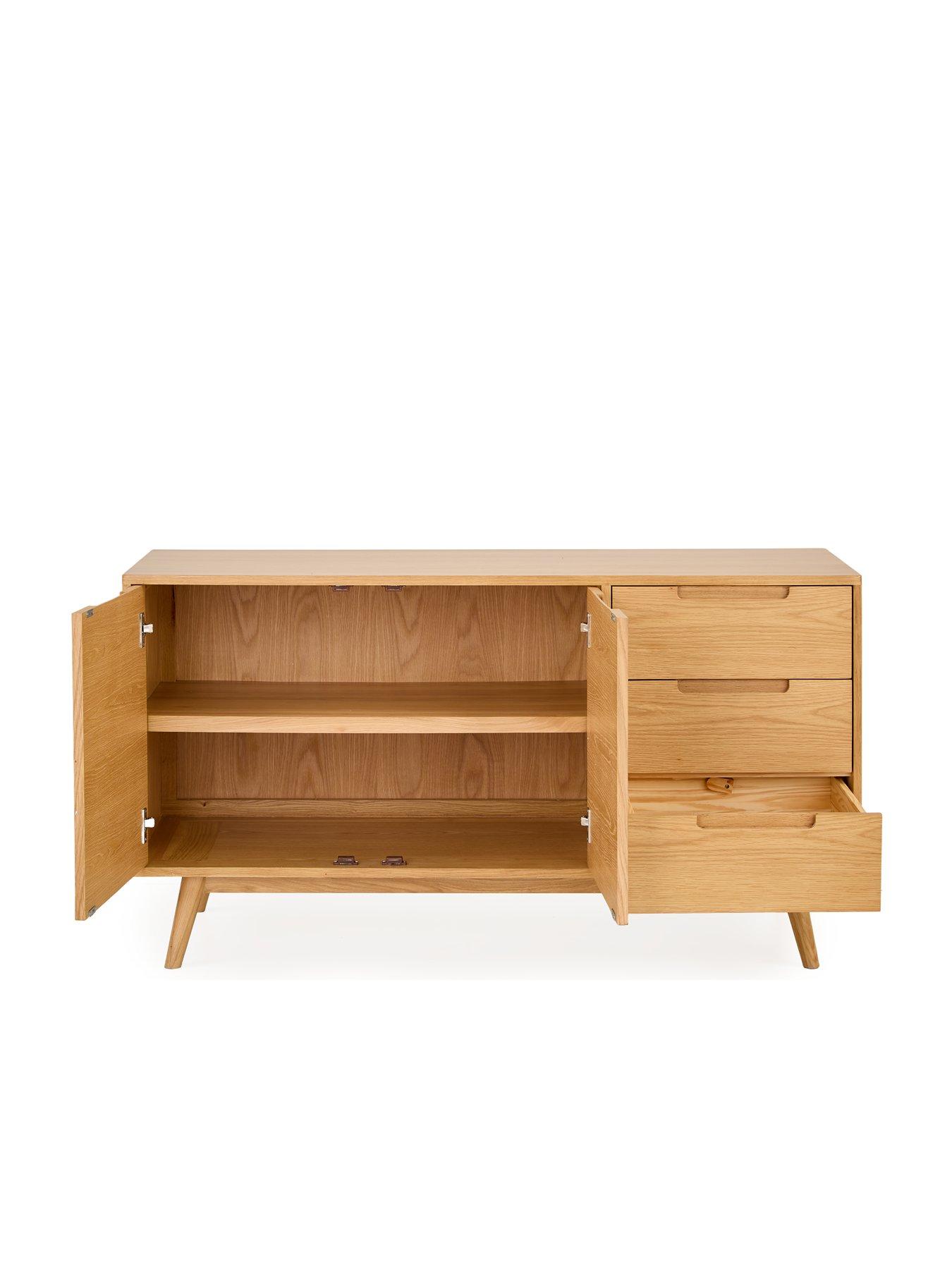  image of very-home-sumati-2-door-3-drawernbspsideboard-oak