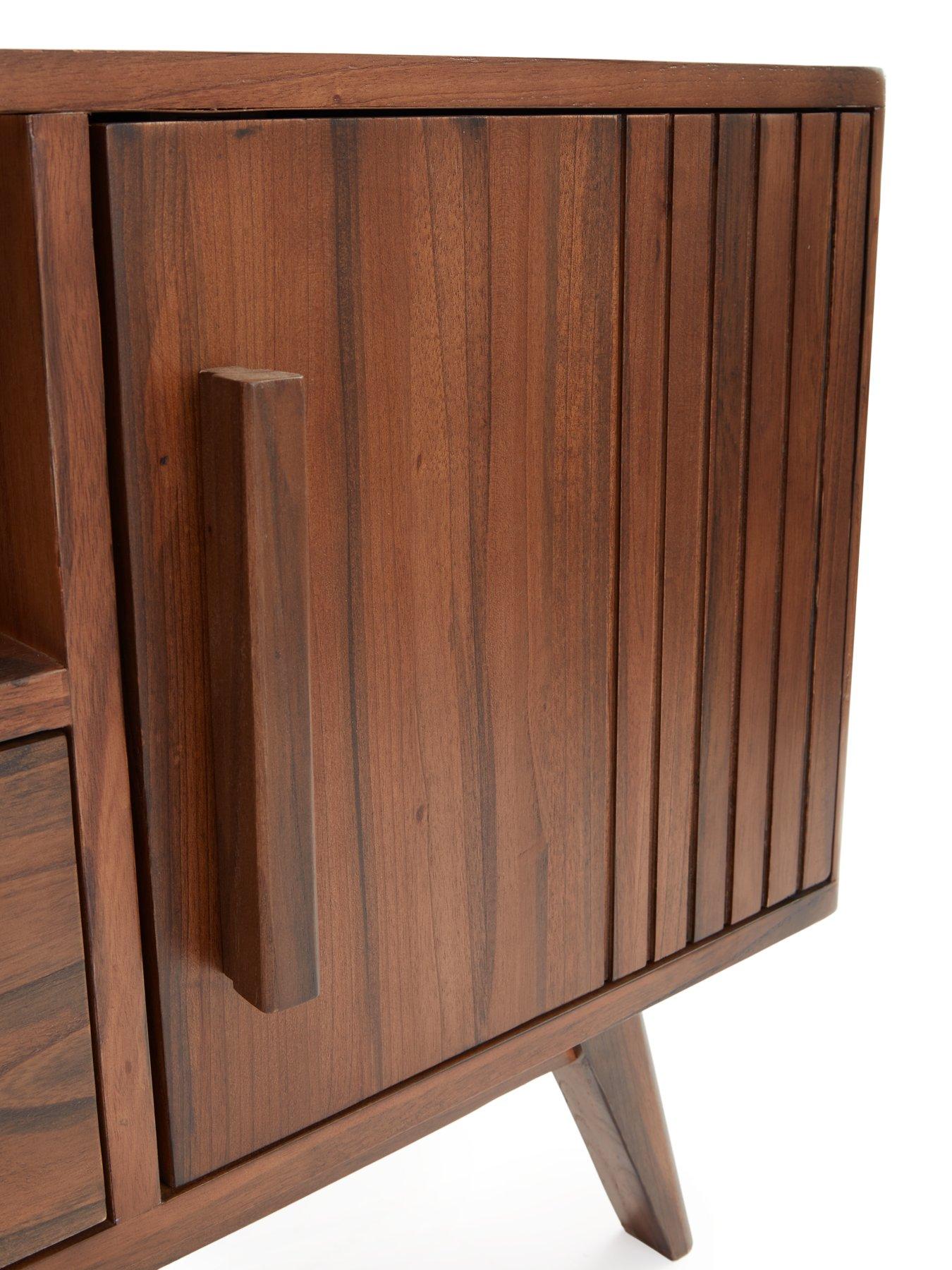 Image 5 of 6 of Very Home Misha 2 Door, 1 Drawer TV&nbsp;Unit - Oak&nbsp;- fits up to 55 inch TV