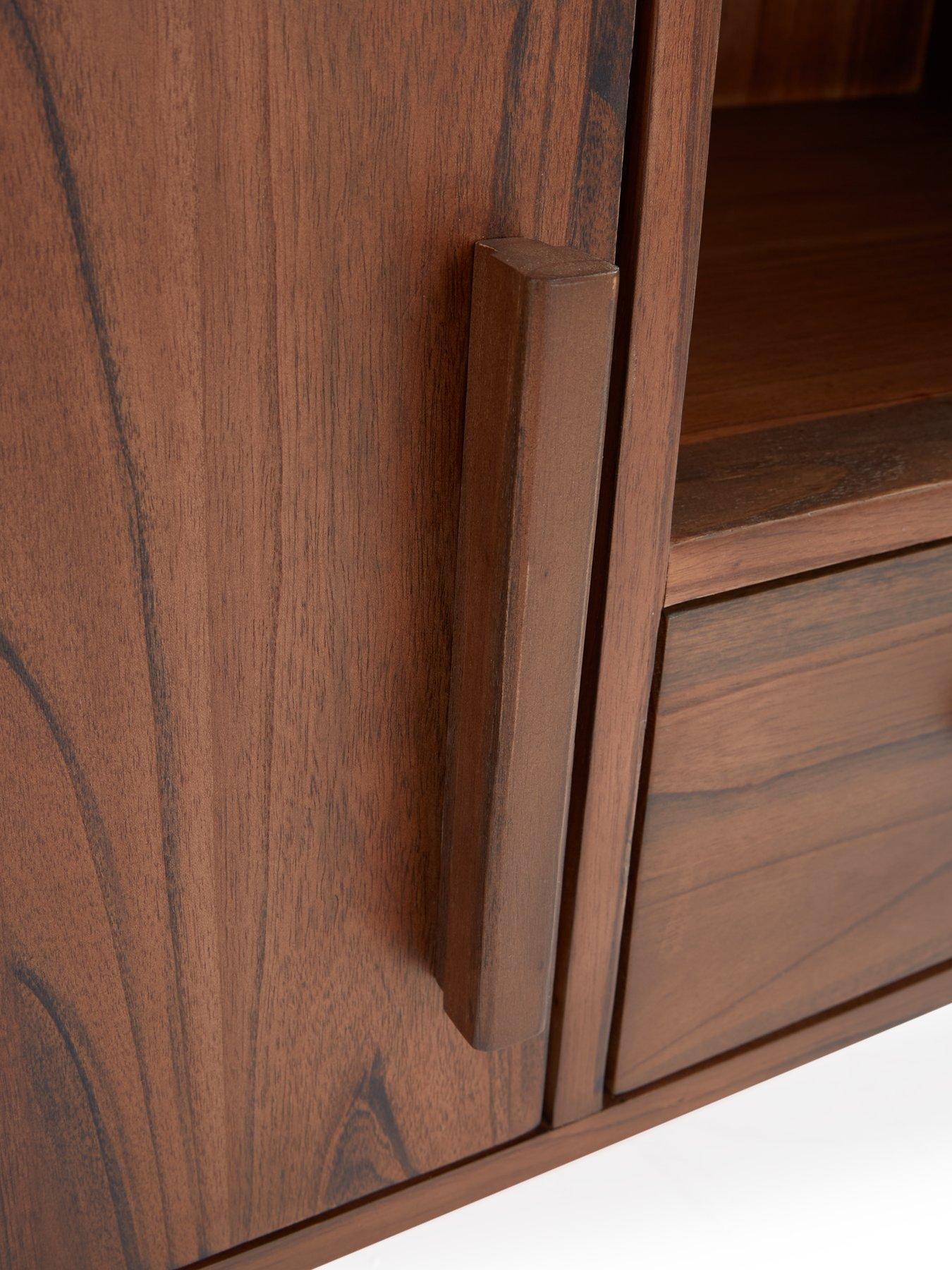 Image 6 of 6 of Very Home Misha 2 Door, 1 Drawer TV&nbsp;Unit - Oak&nbsp;- fits up to 55 inch TV