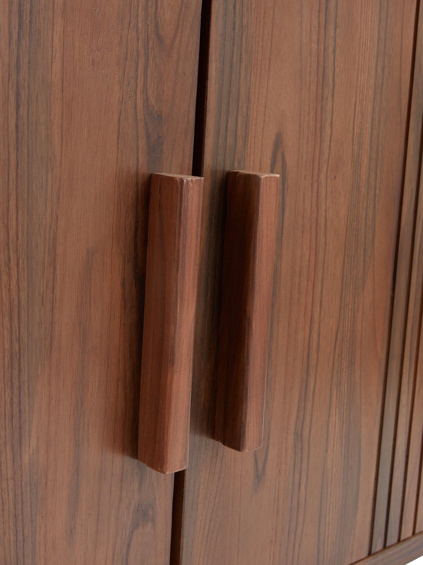  image of very-home-misha-2-doornbsp3-drawer-sideboard-oak-contains-solid-wood