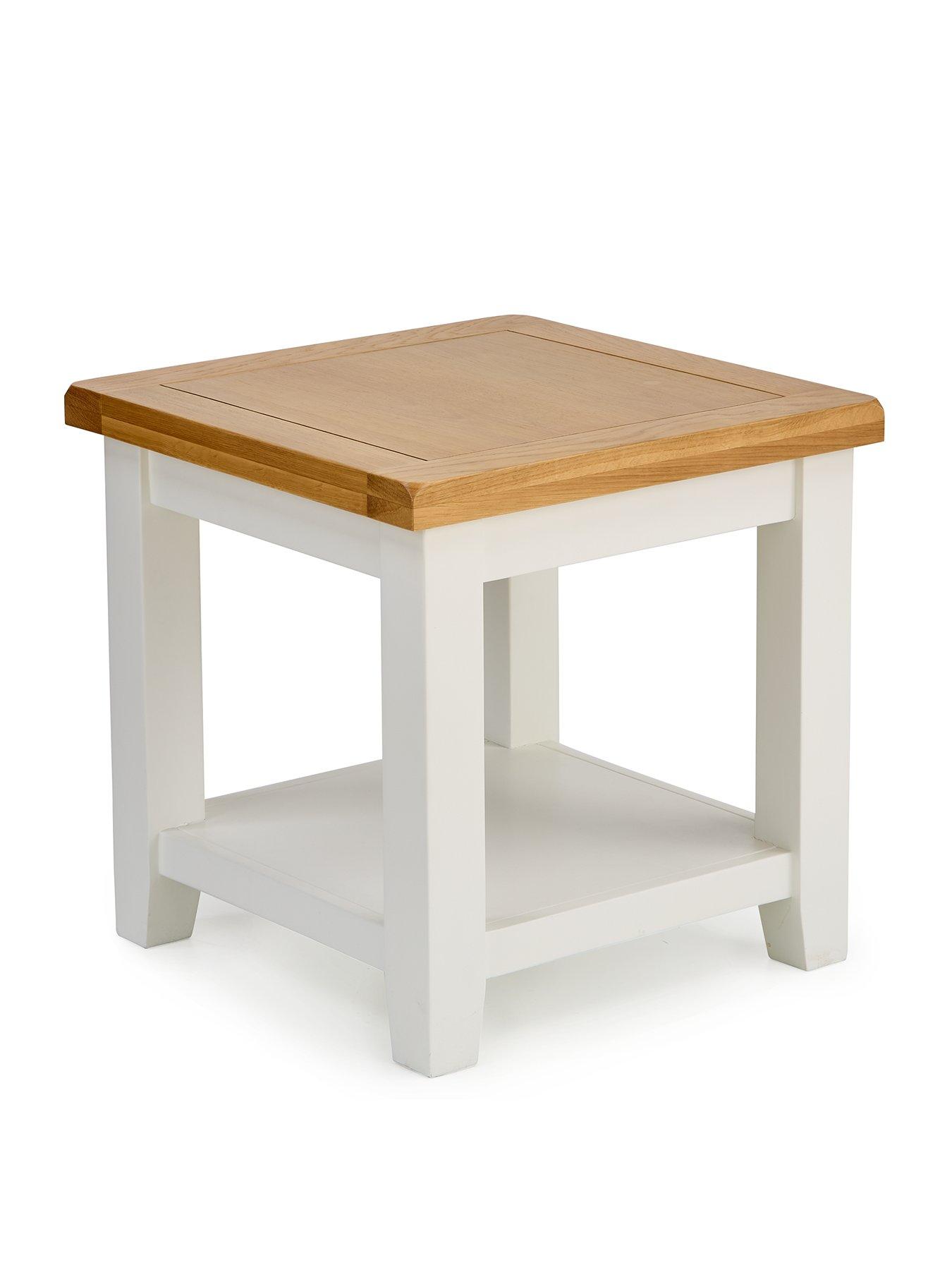 Image 2 of 6 of The Very Collection Hamilton Ready Assembled Lamp&nbsp;Table - contains Solid Wood