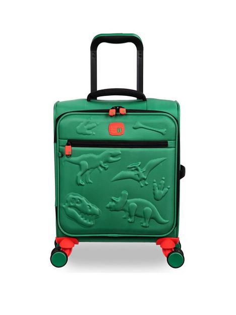 it-luggage-dinoroar-irish-green-kiddies-case